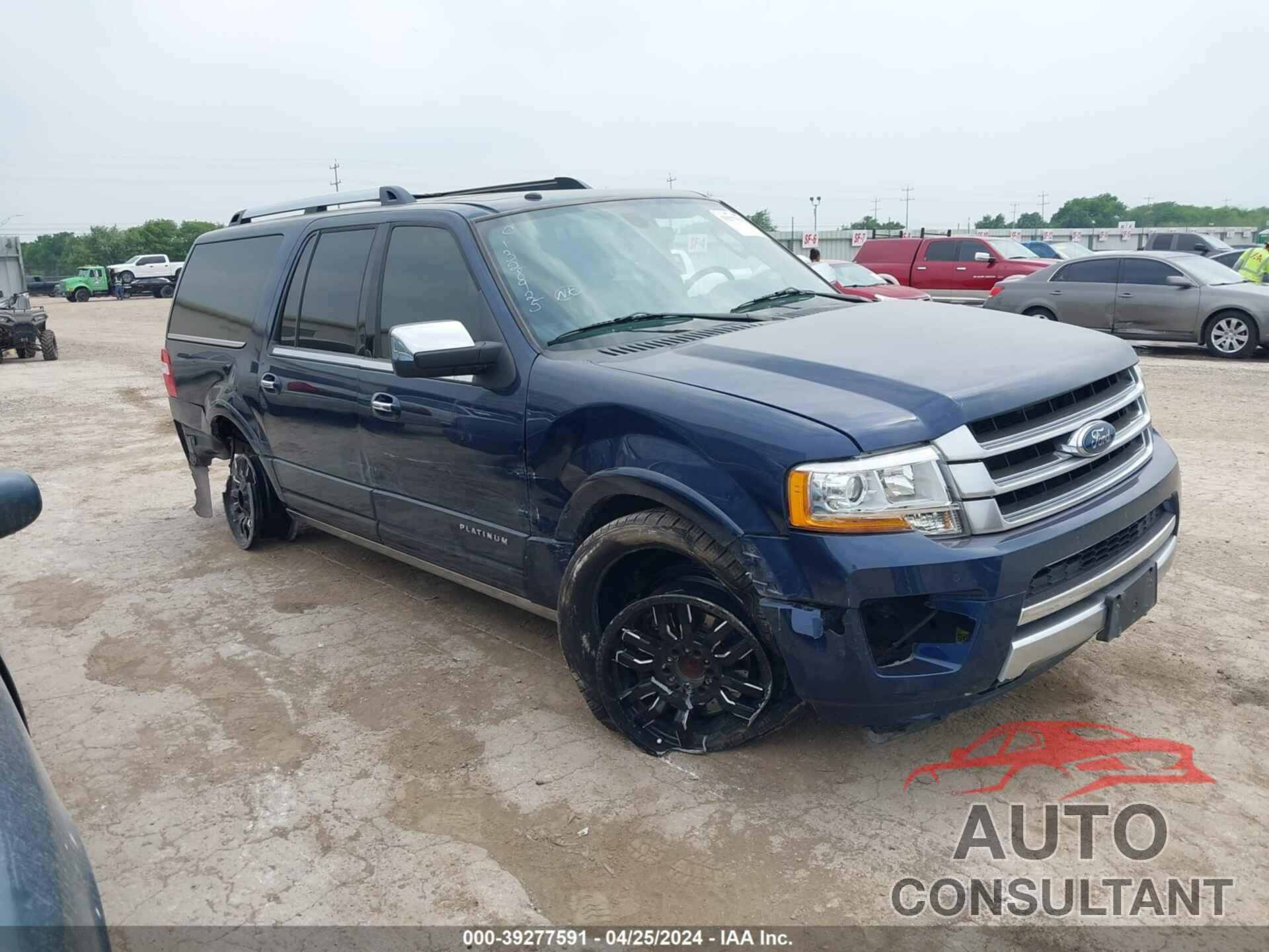 FORD EXPEDITION EL 2017 - 1FMJK1LT4HEA30591