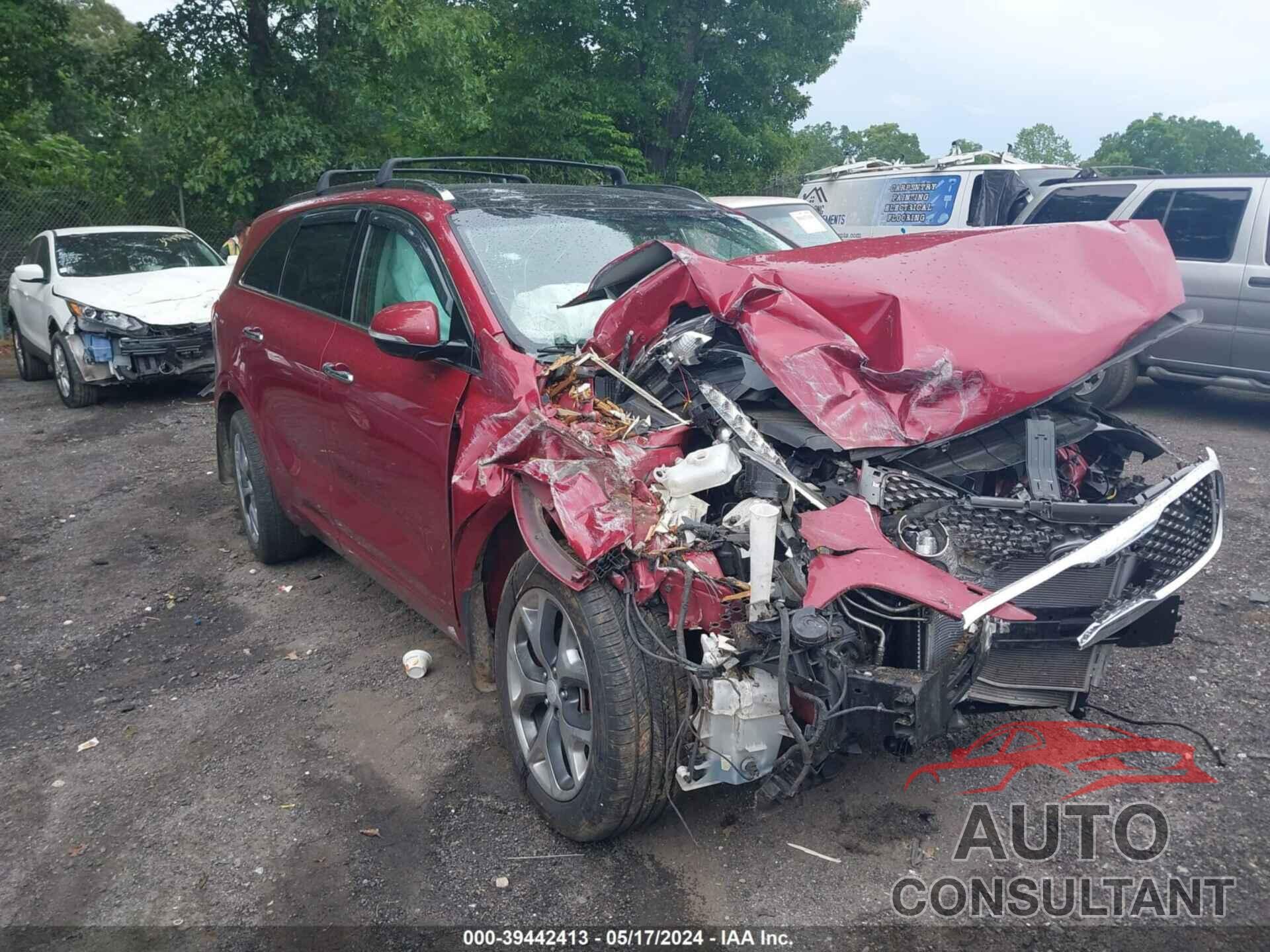 KIA SORENTO 2016 - 5XYPK4A52GG184596