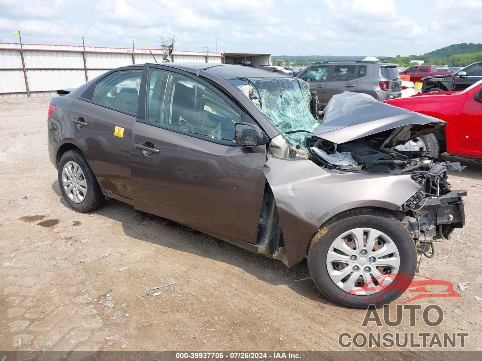 KIA FORTE 2013 - KNAFU4A25D5663219