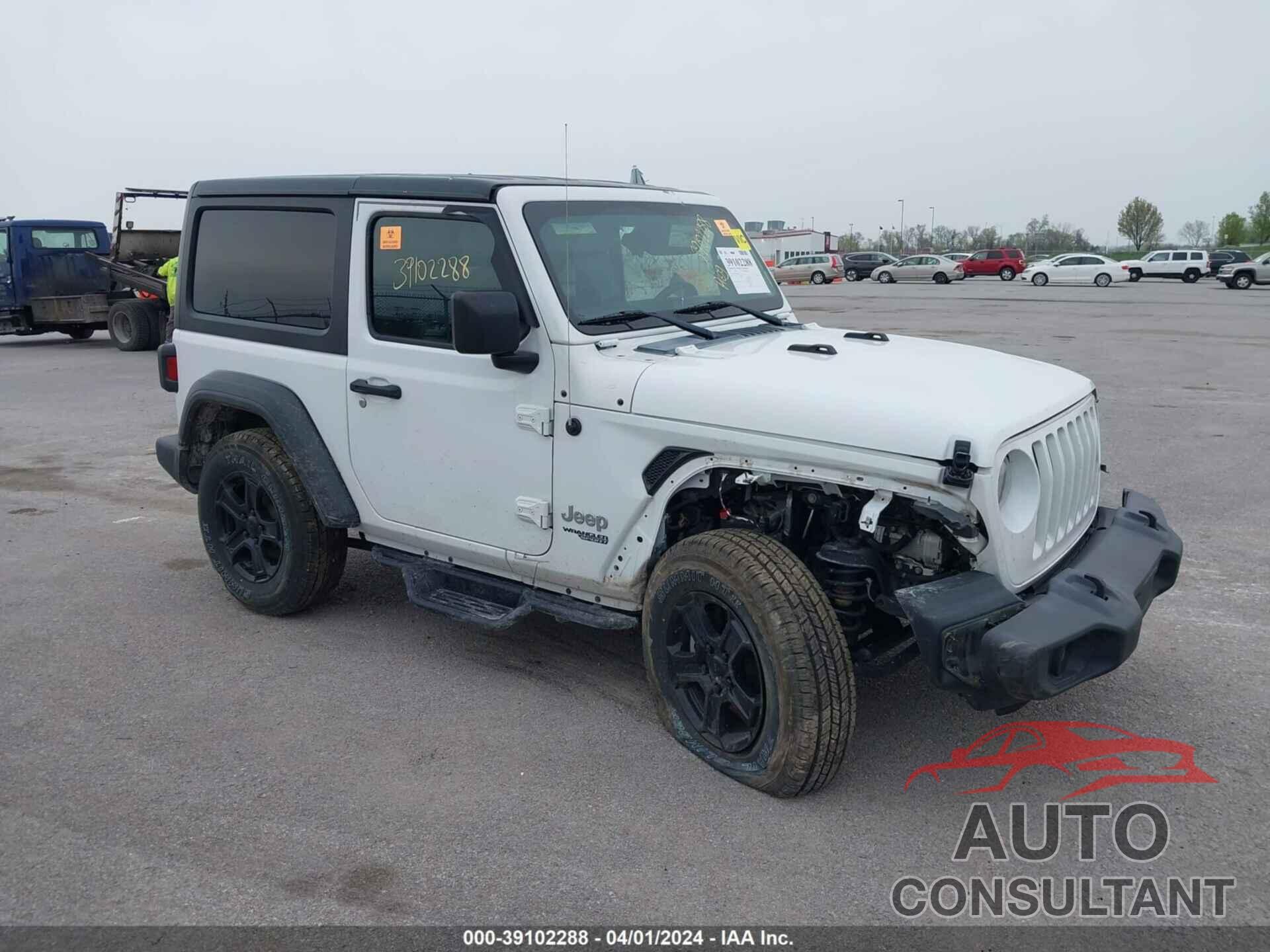JEEP WRANGLER 2018 - 1C4GJXAG1JW161360