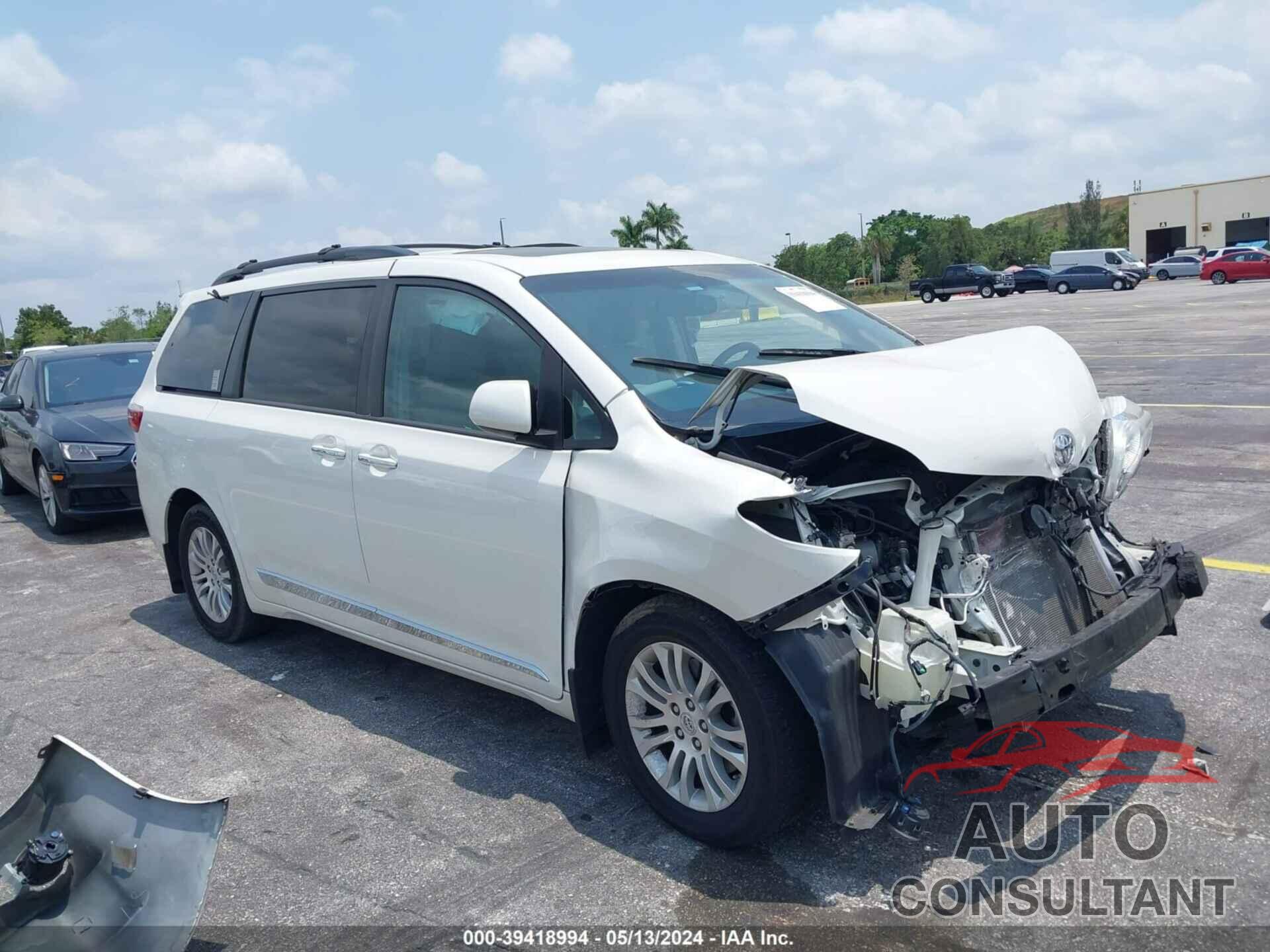 TOYOTA SIENNA 2017 - 5TDYZ3DC0HS797583