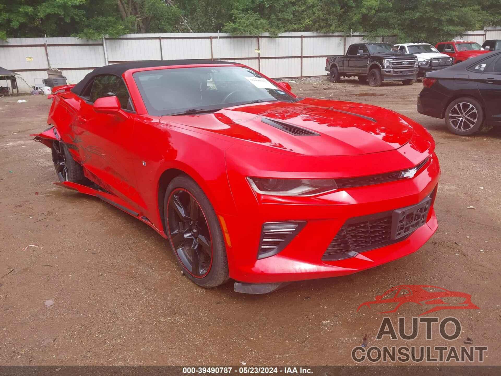 CHEVROLET CAMARO 2017 - 1G1FH3D72H0150661