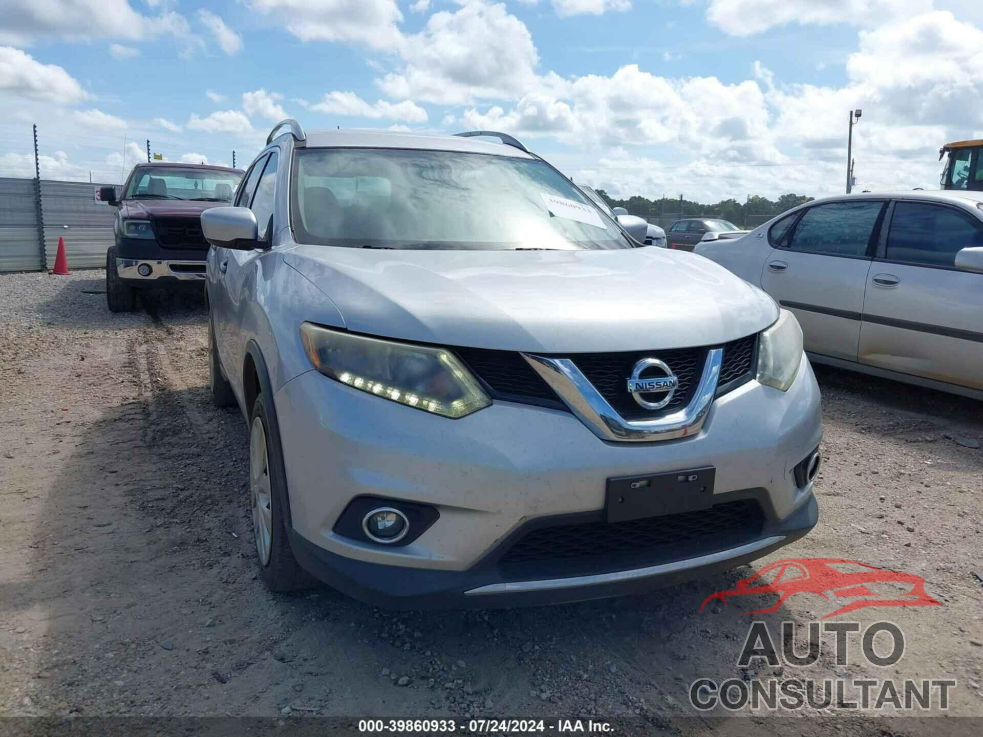 NISSAN ROGUE 2016 - 5N1AT2MTXGC923201