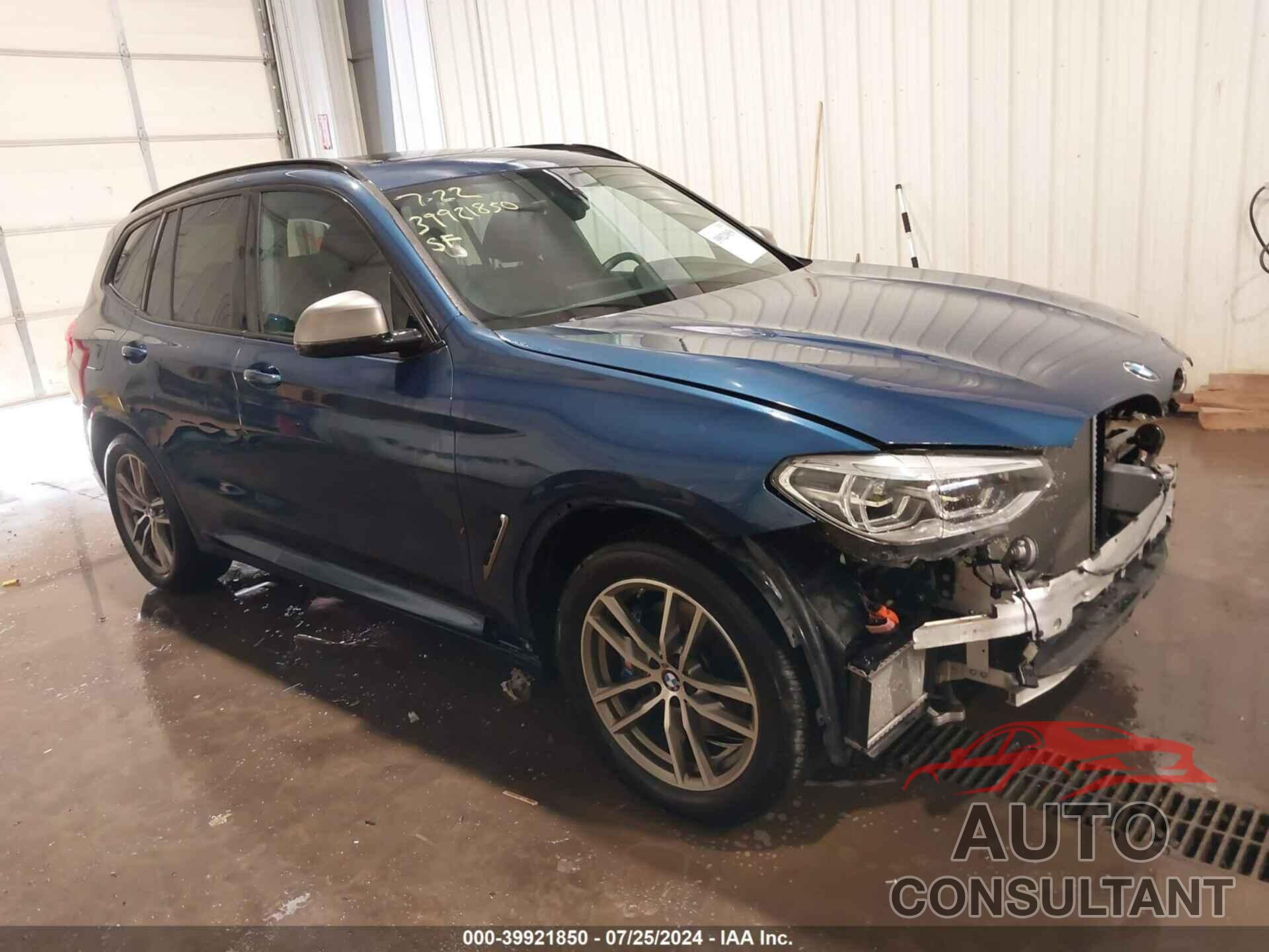 BMW X3 2018 - 5UXTS3C58J0Y97780