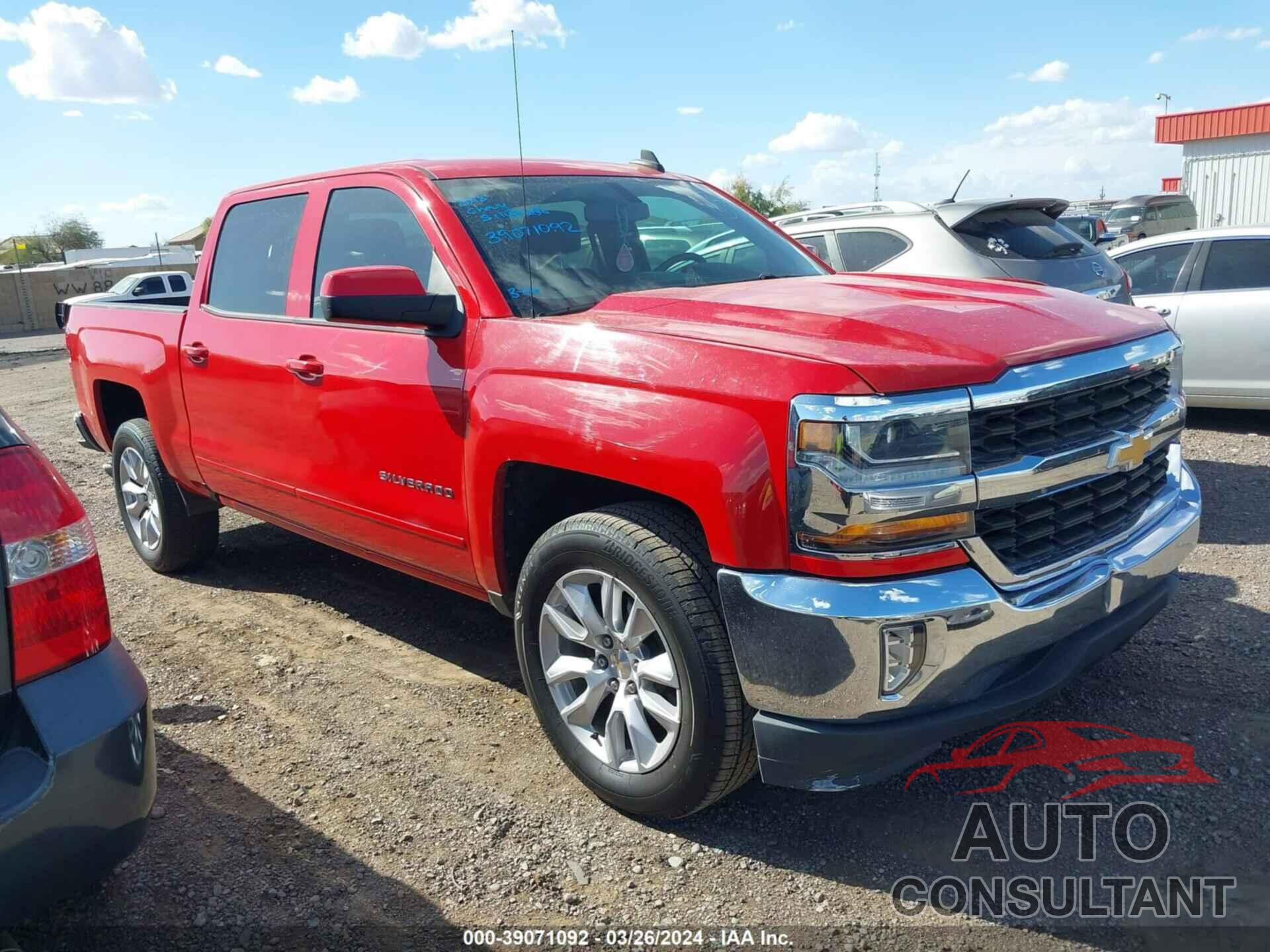 CHEVROLET SILVERADO 1500 2018 - 3GCPCREC4JG576135