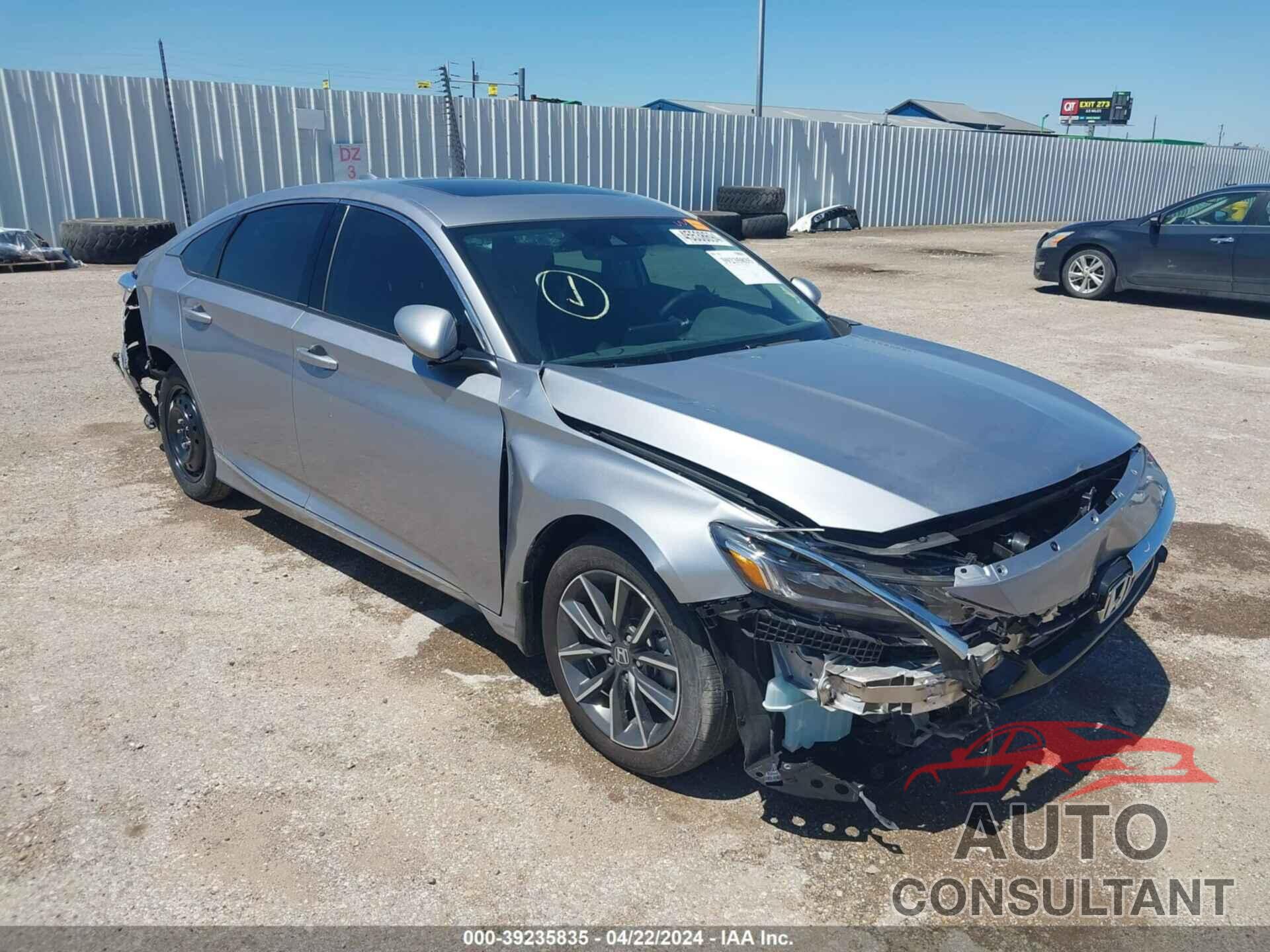 HONDA ACCORD 2021 - 1HGCV1F59MA123546