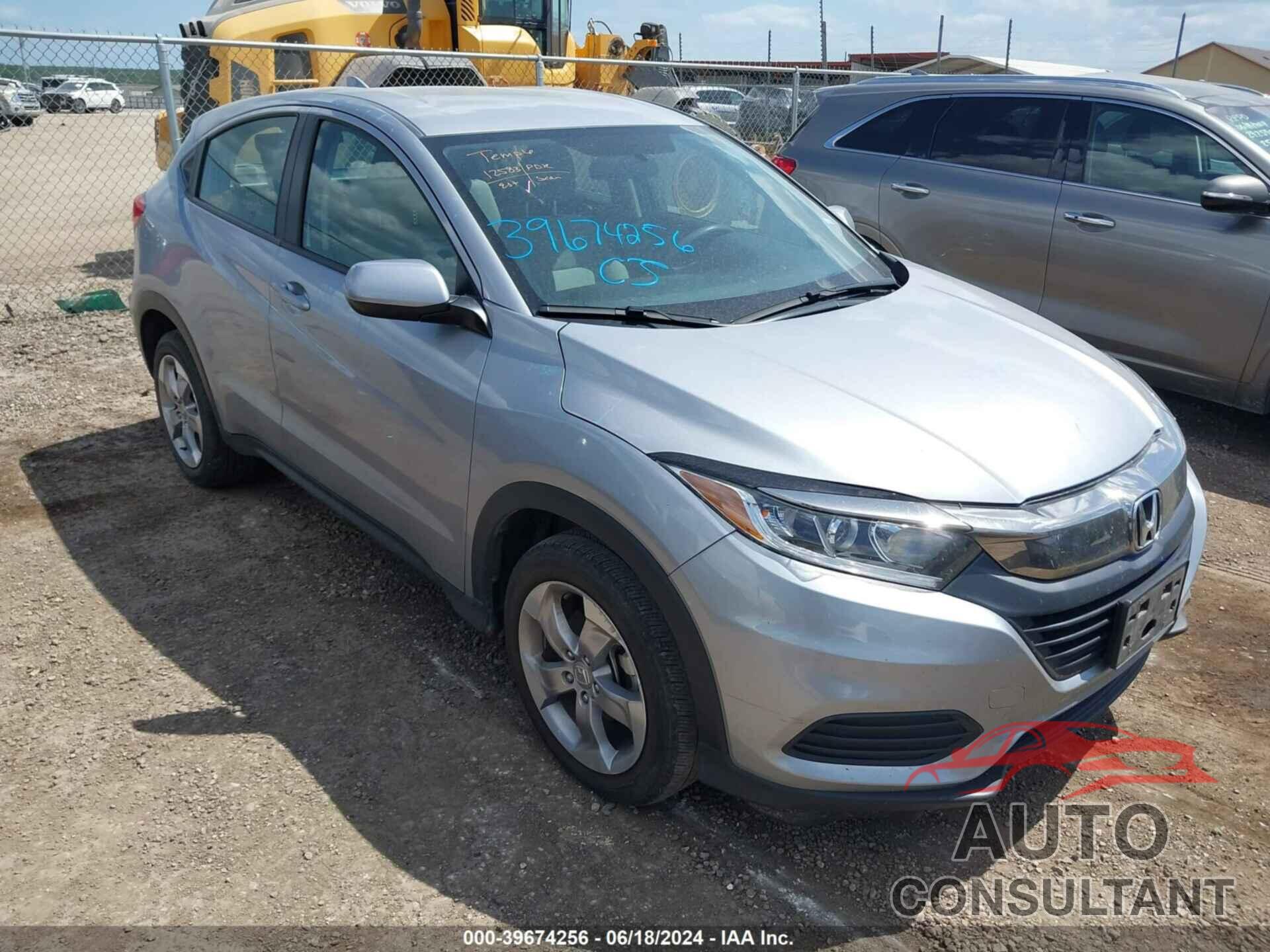 HONDA HR-V 2021 - 3CZRU6H35MM756997