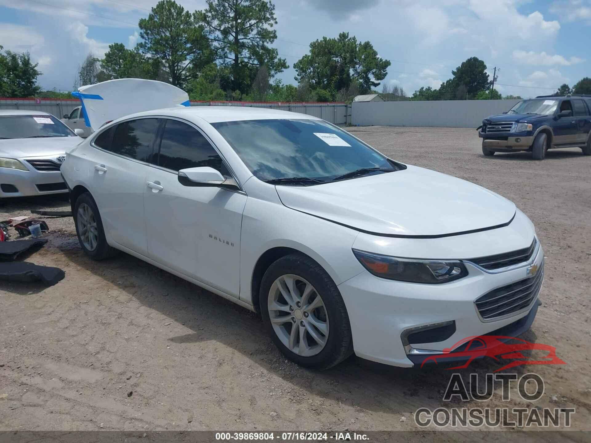 CHEVROLET MALIBU 2016 - 1G1ZE5ST7GF340517