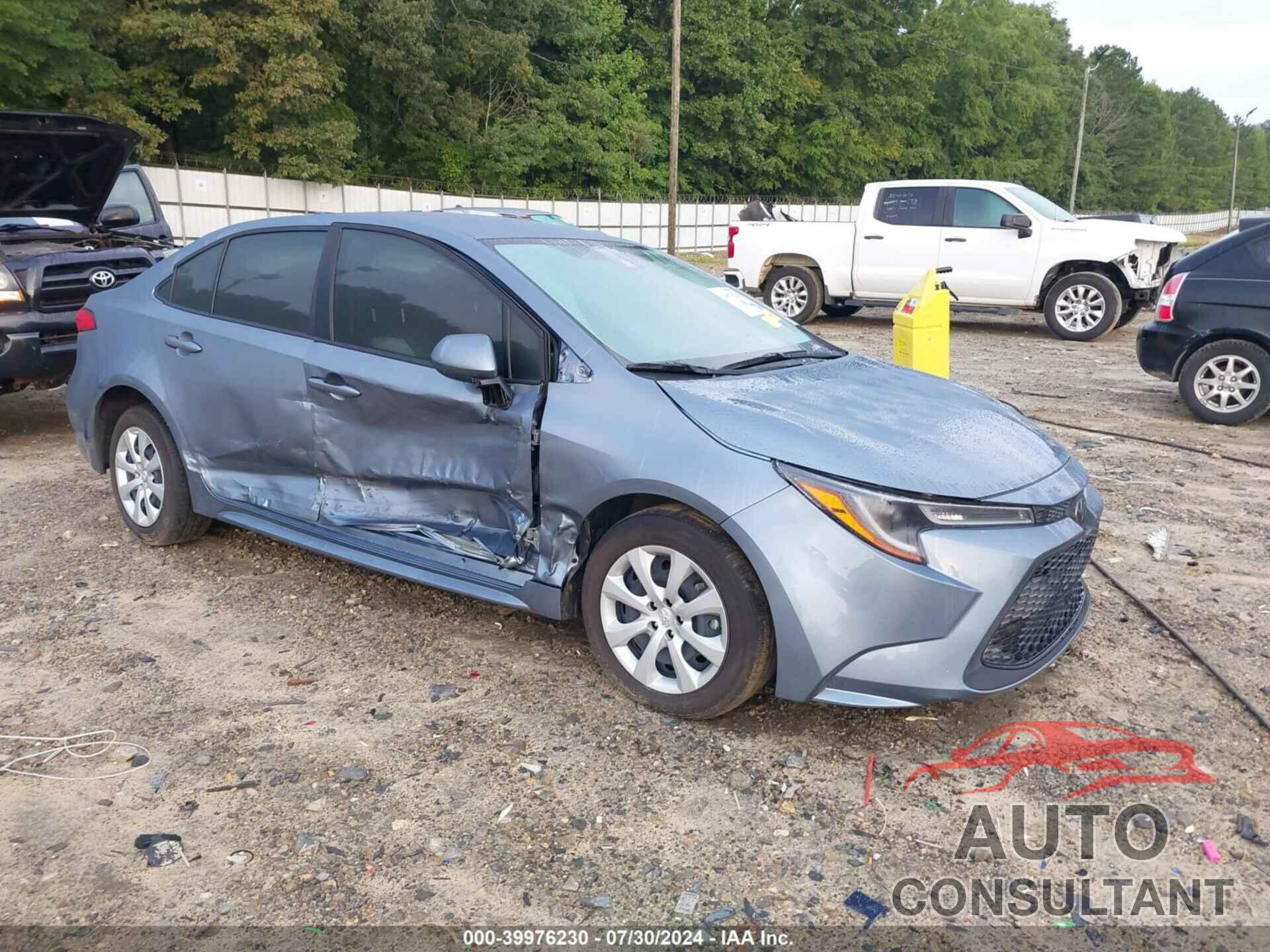TOYOTA COROLLA 2020 - JTDEPRAE3LJ069201