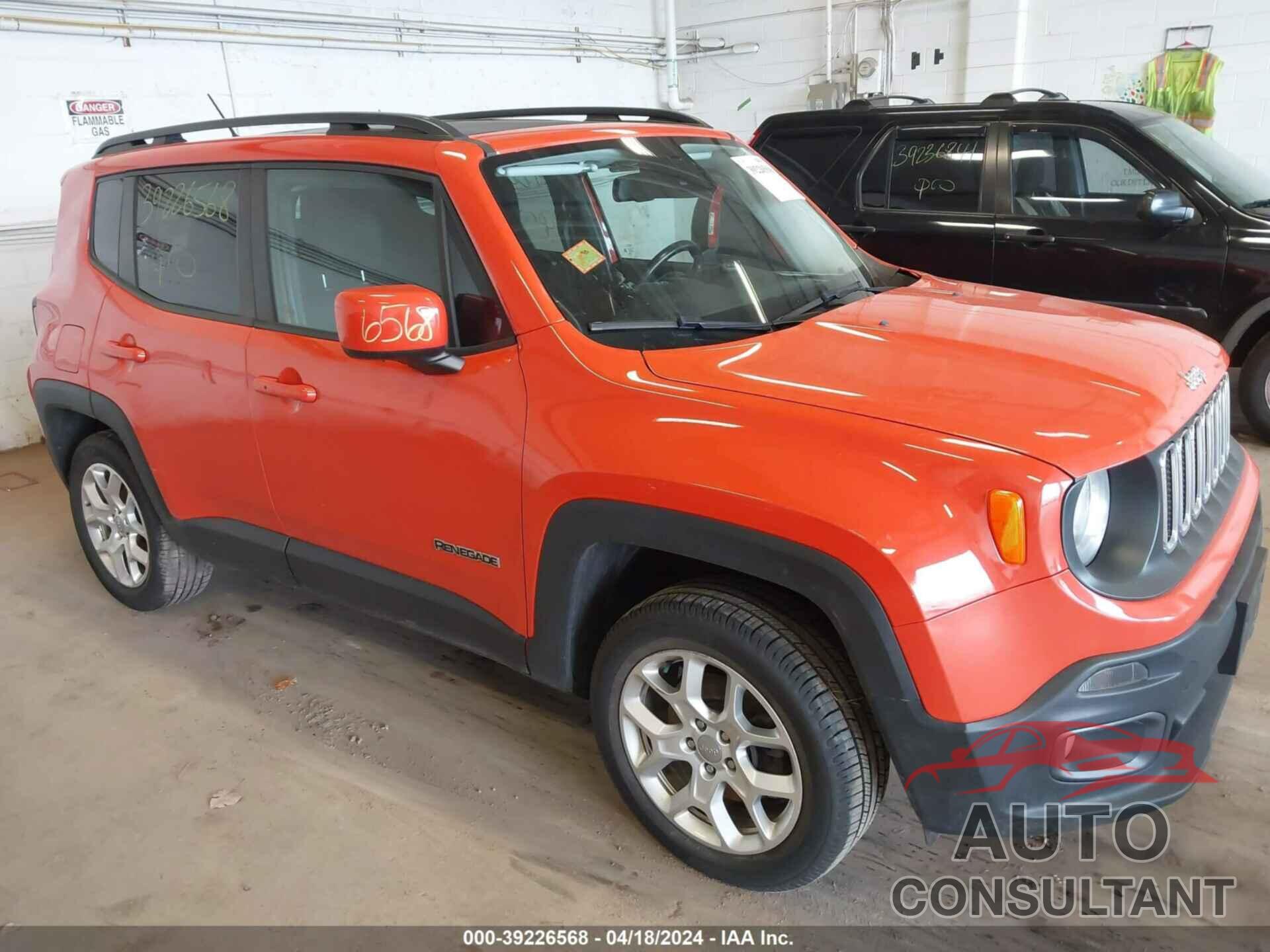 JEEP RENEGADE 2016 - ZACCJBBT6GPC51798