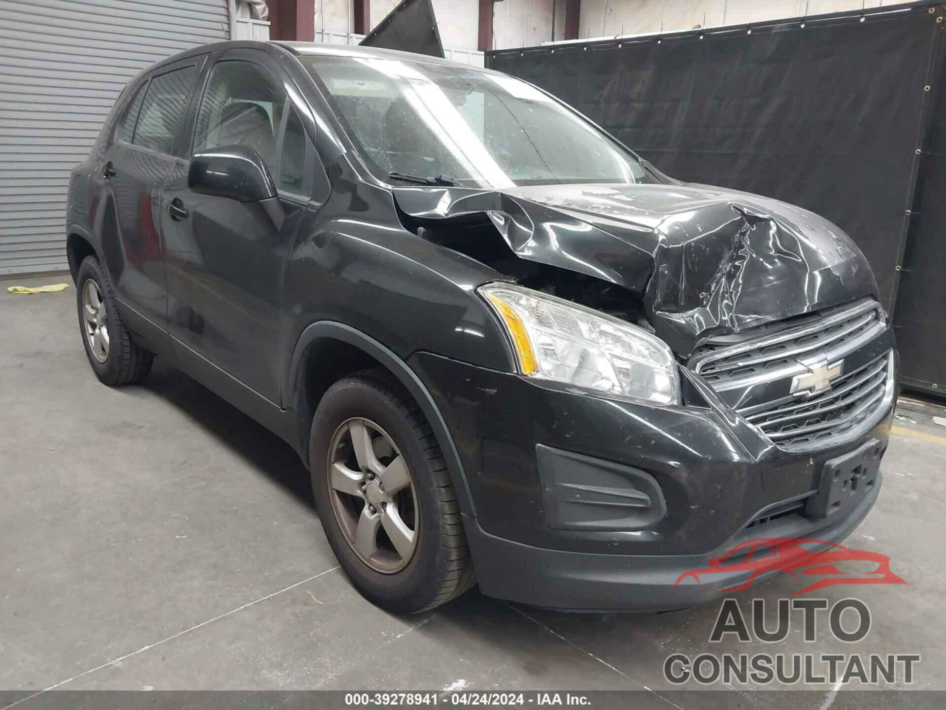 CHEVROLET TRAX 2016 - KL7CJNSB1GB612404