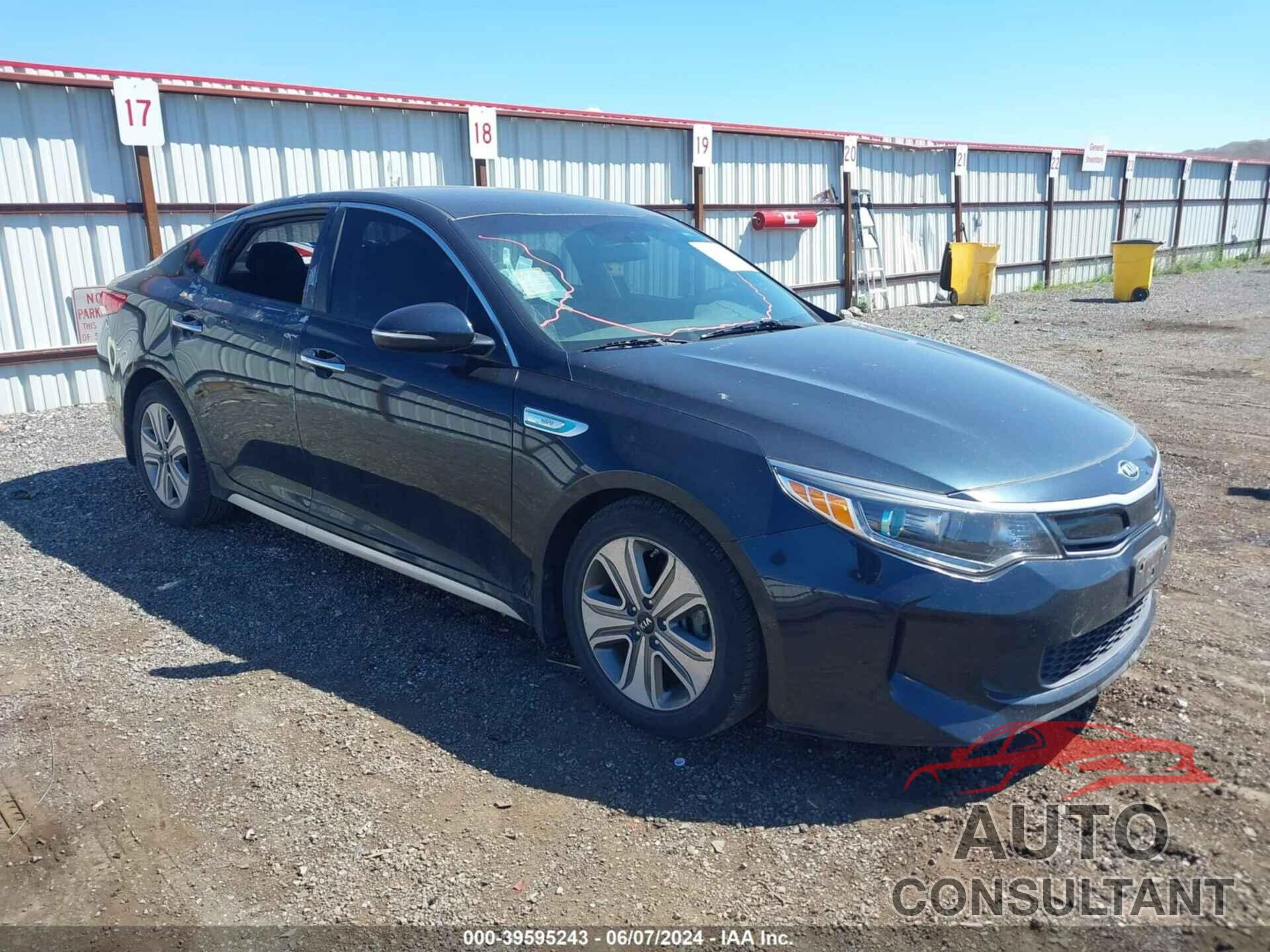 KIA OPTIMA HYBRID 2018 - KNAGU4LE0J5024673