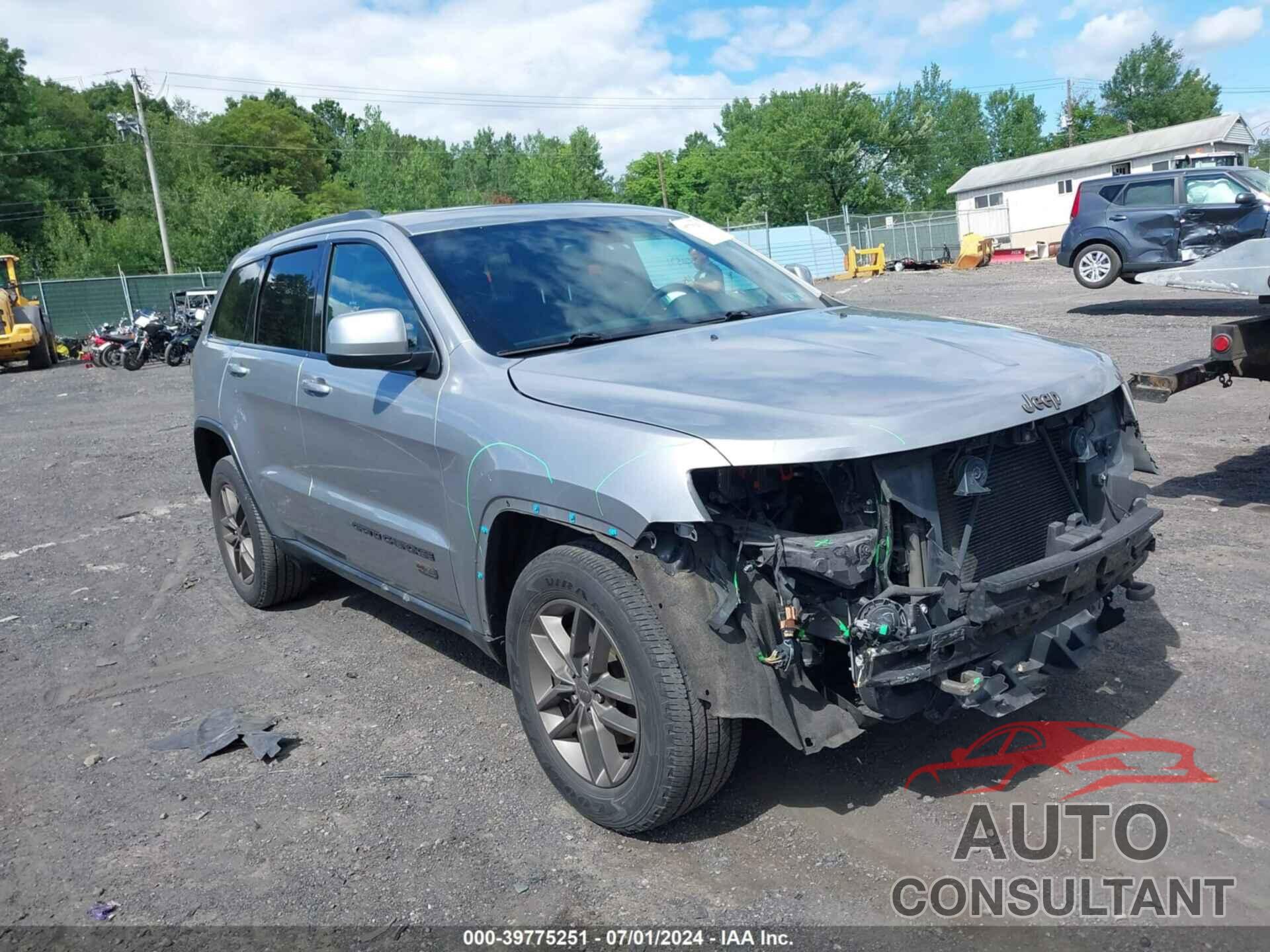 JEEP GRAND CHEROKEE 2016 - 1C4RJFAG0GC426301