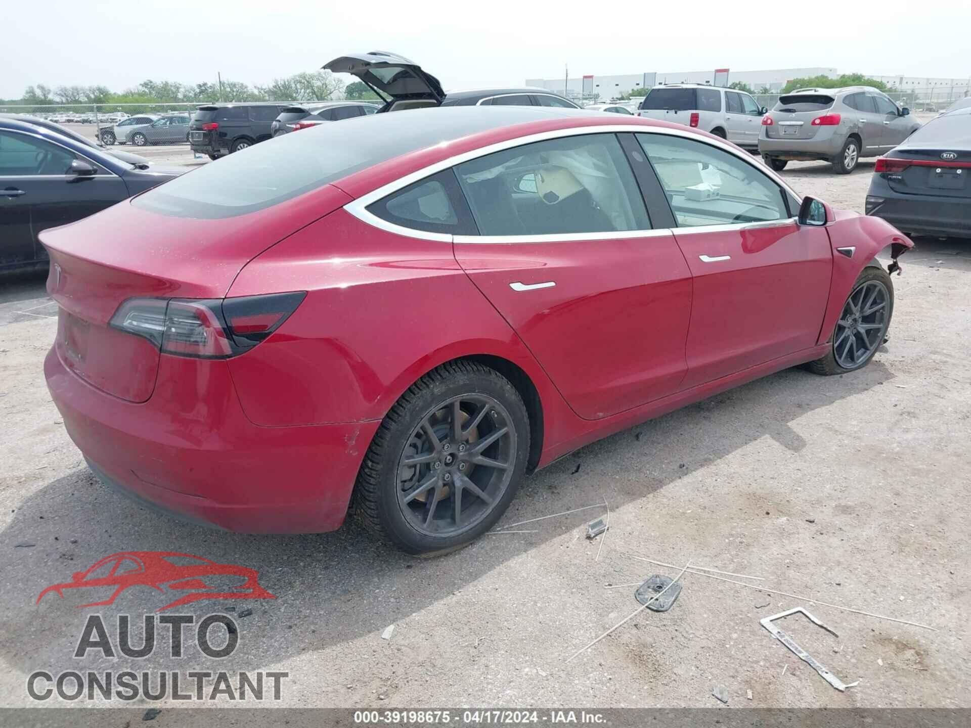 TESLA MODEL 3 2018 - 5YJ3E1EB4JF054497