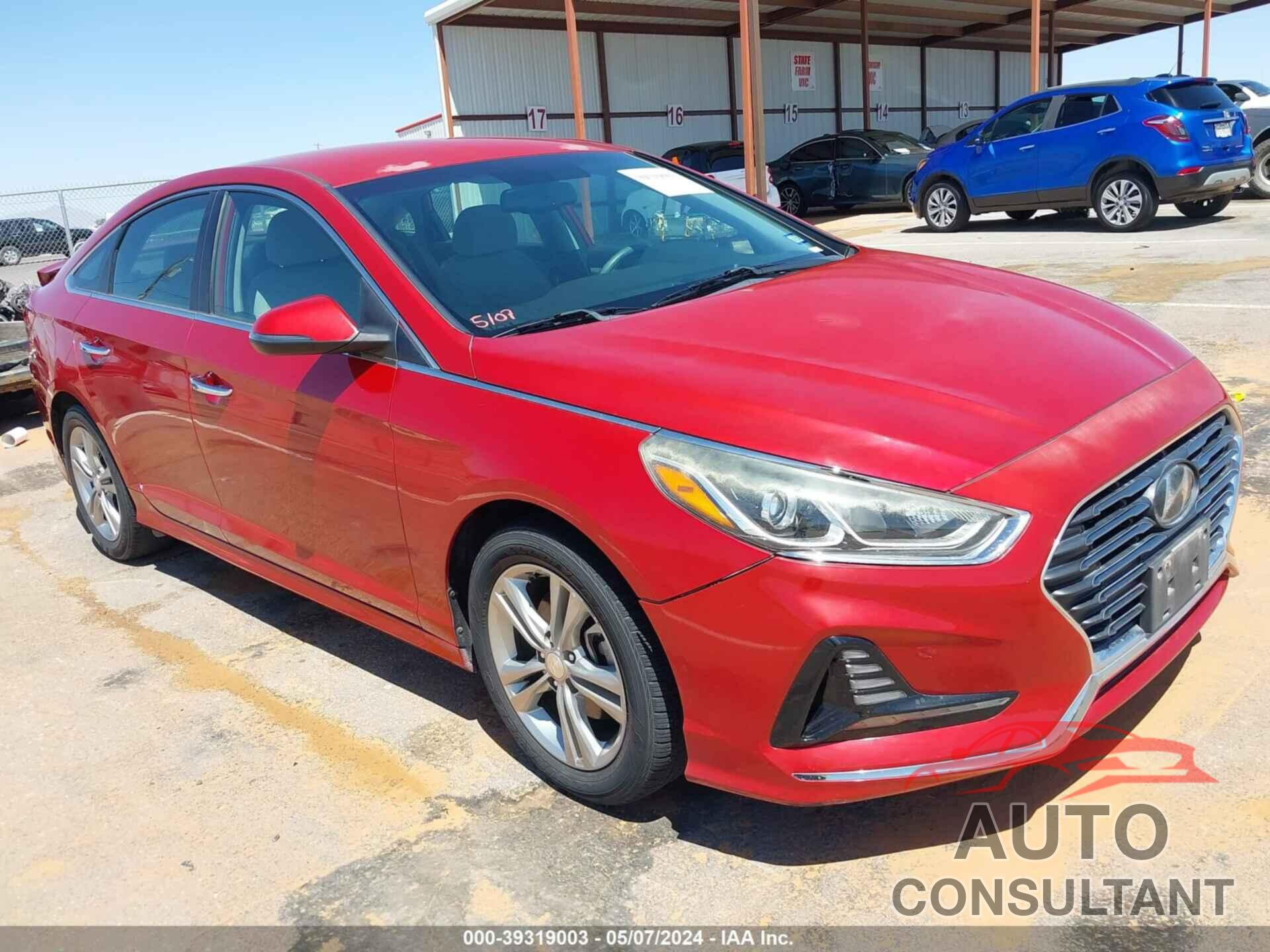 HYUNDAI SONATA 2018 - 5NPE34AF2JH614995