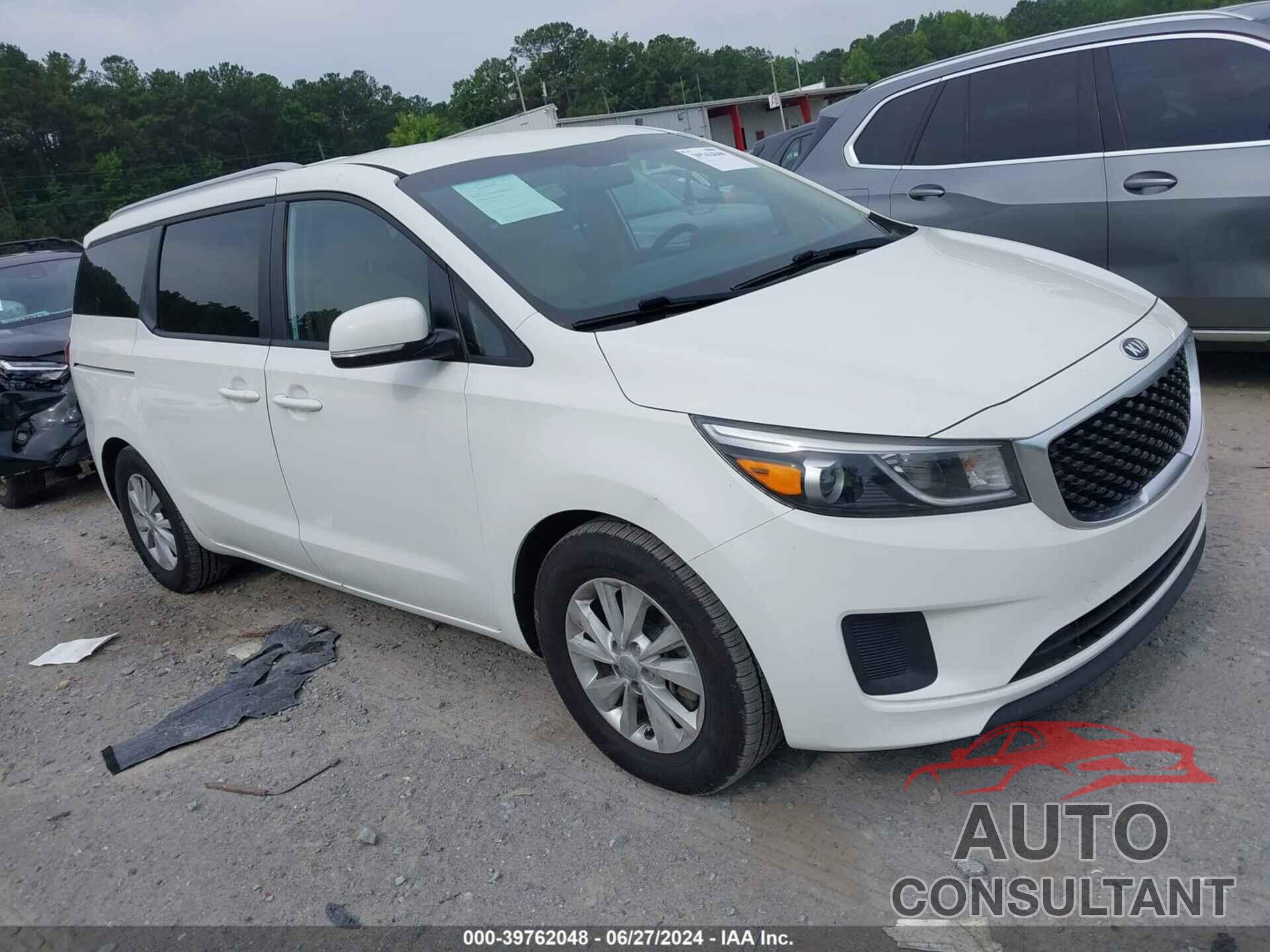 KIA SEDONA 2016 - KNDMB5C10G6191164