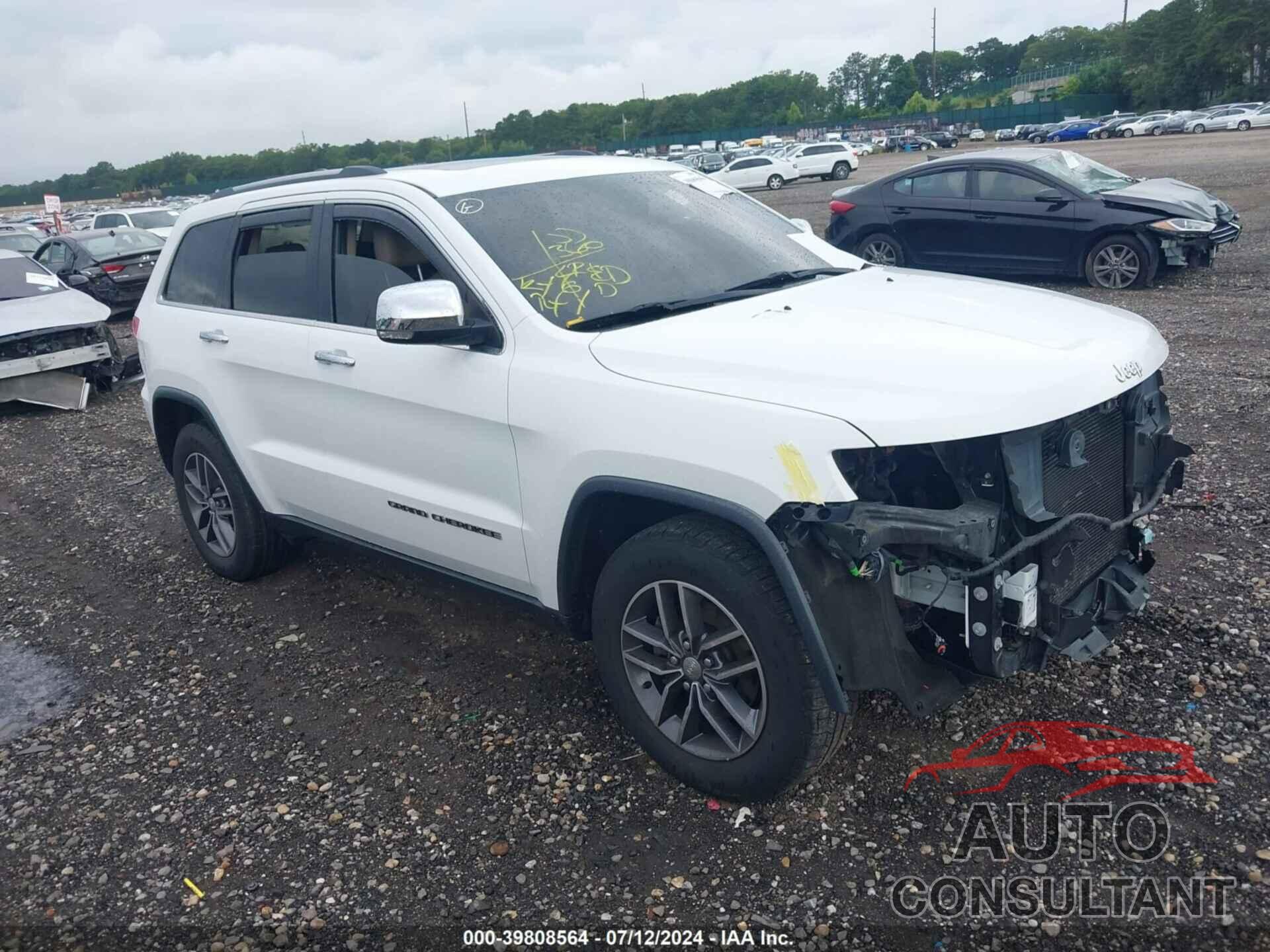 JEEP GRAND CHEROKEE 2017 - 1C4RJEBG3HC943361