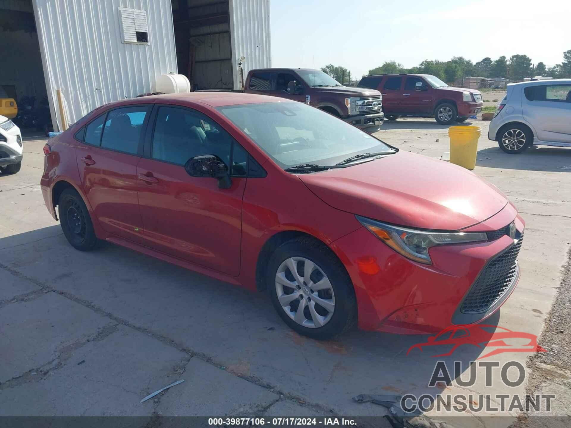 TOYOTA COROLLA 2021 - 5YFEPMAE5MP259128