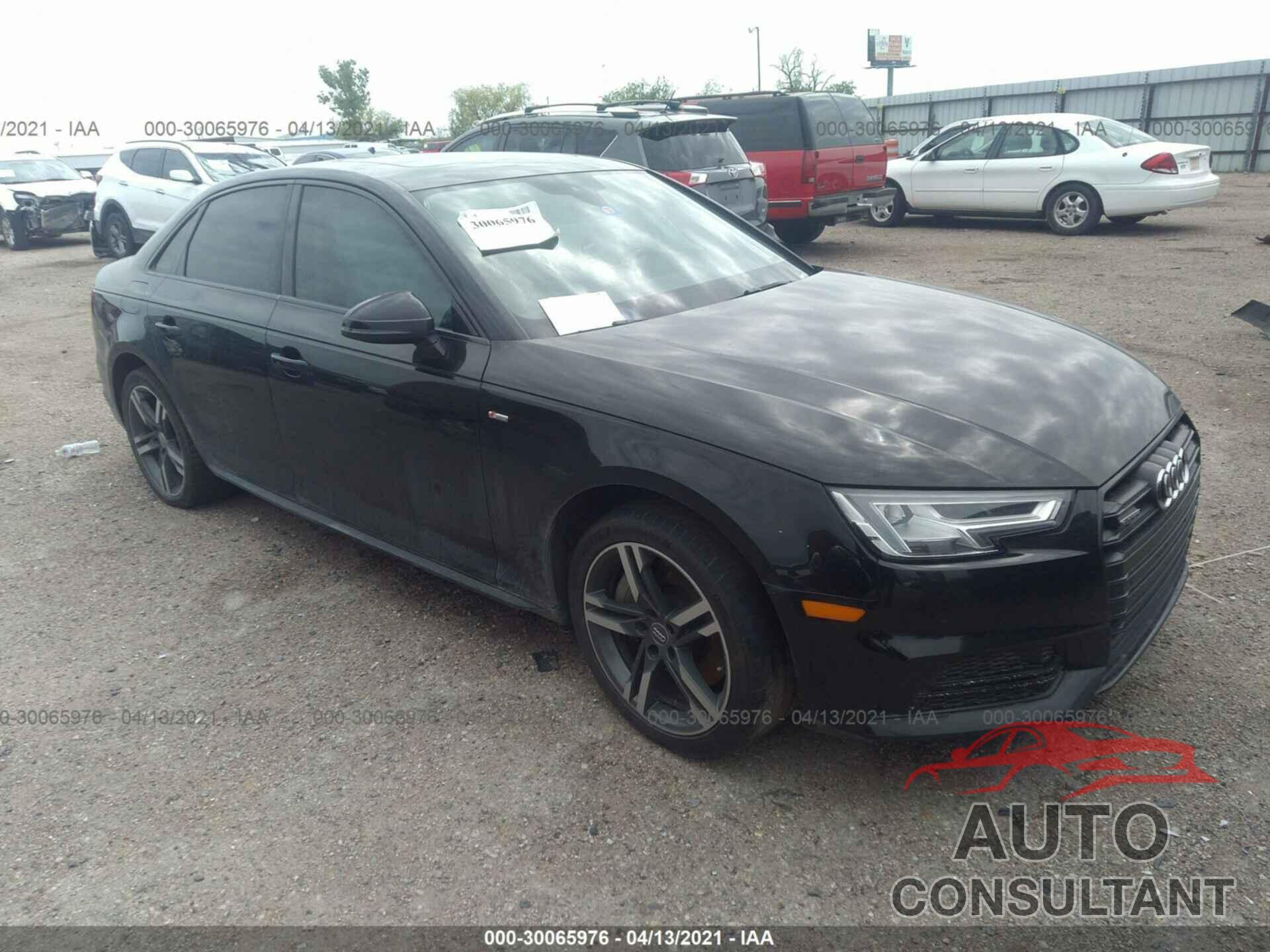 AUDI A4 2017 - WAUENAF48HN001299