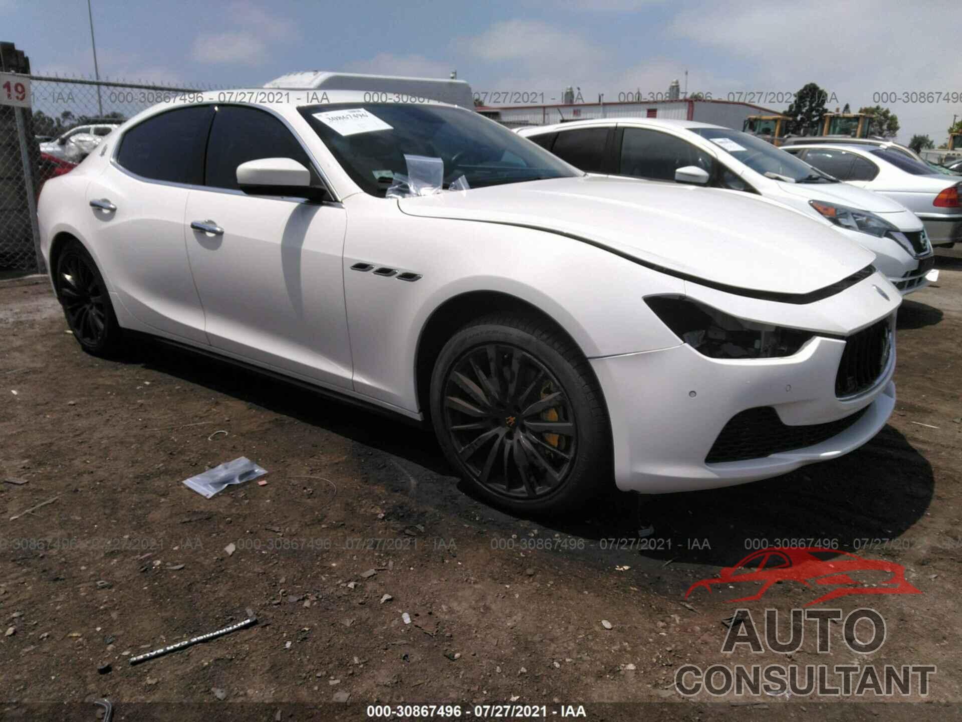 MASERATI GHIBLI 2017 - ZAM57XSA8H1225381