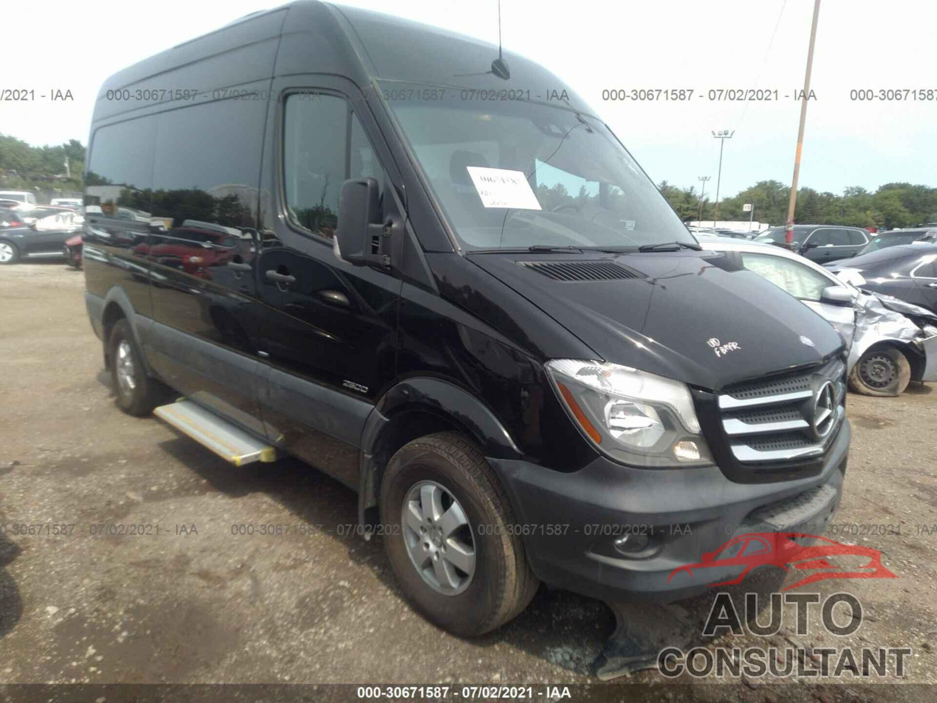 MERCEDES-BENZ SPRINTER PASSENGER VANS 2016 - WDZPE7CD2GP185824