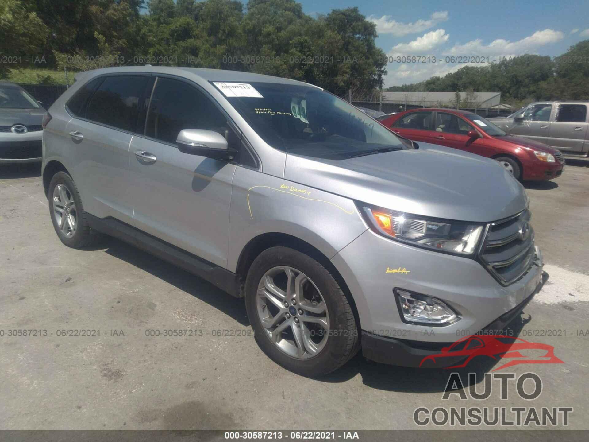 FORD EDGE 2017 - 2FMPK4K87HBB89755