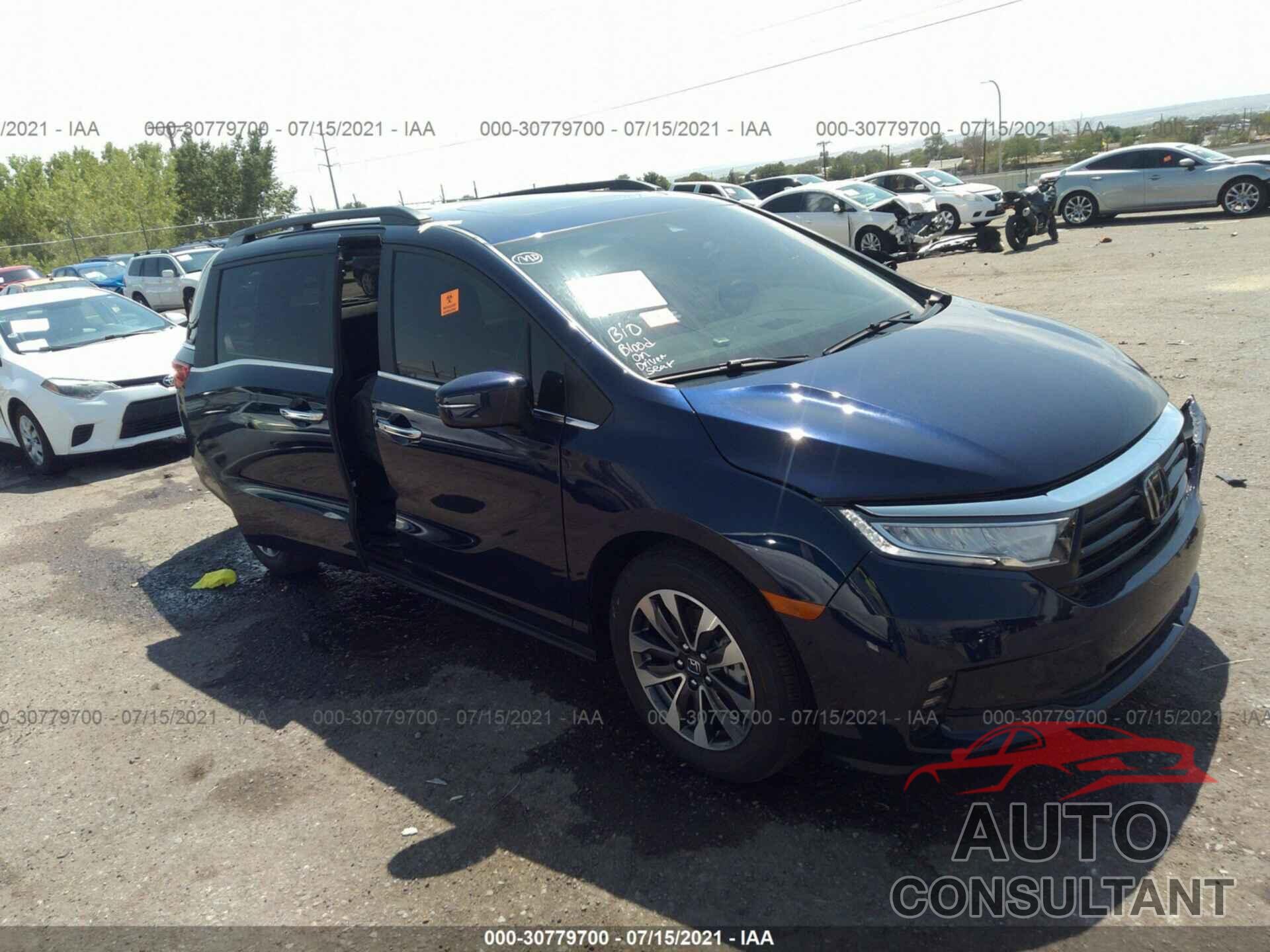 HONDA ODYSSEY 2022 - 5FNRL6H7XNB013754