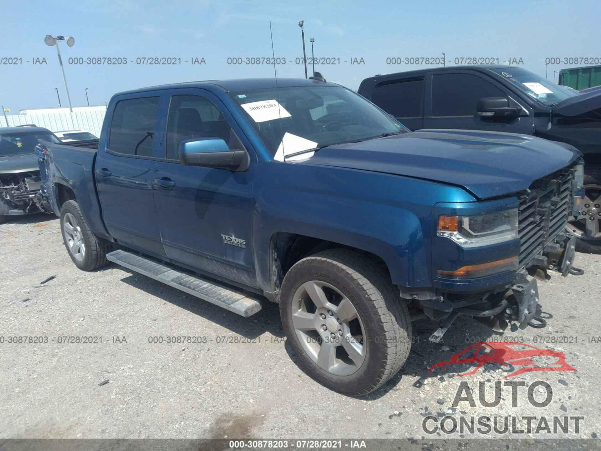 CHEVROLET SILVERADO 1500 2018 - 3GCUKREC7JG535312