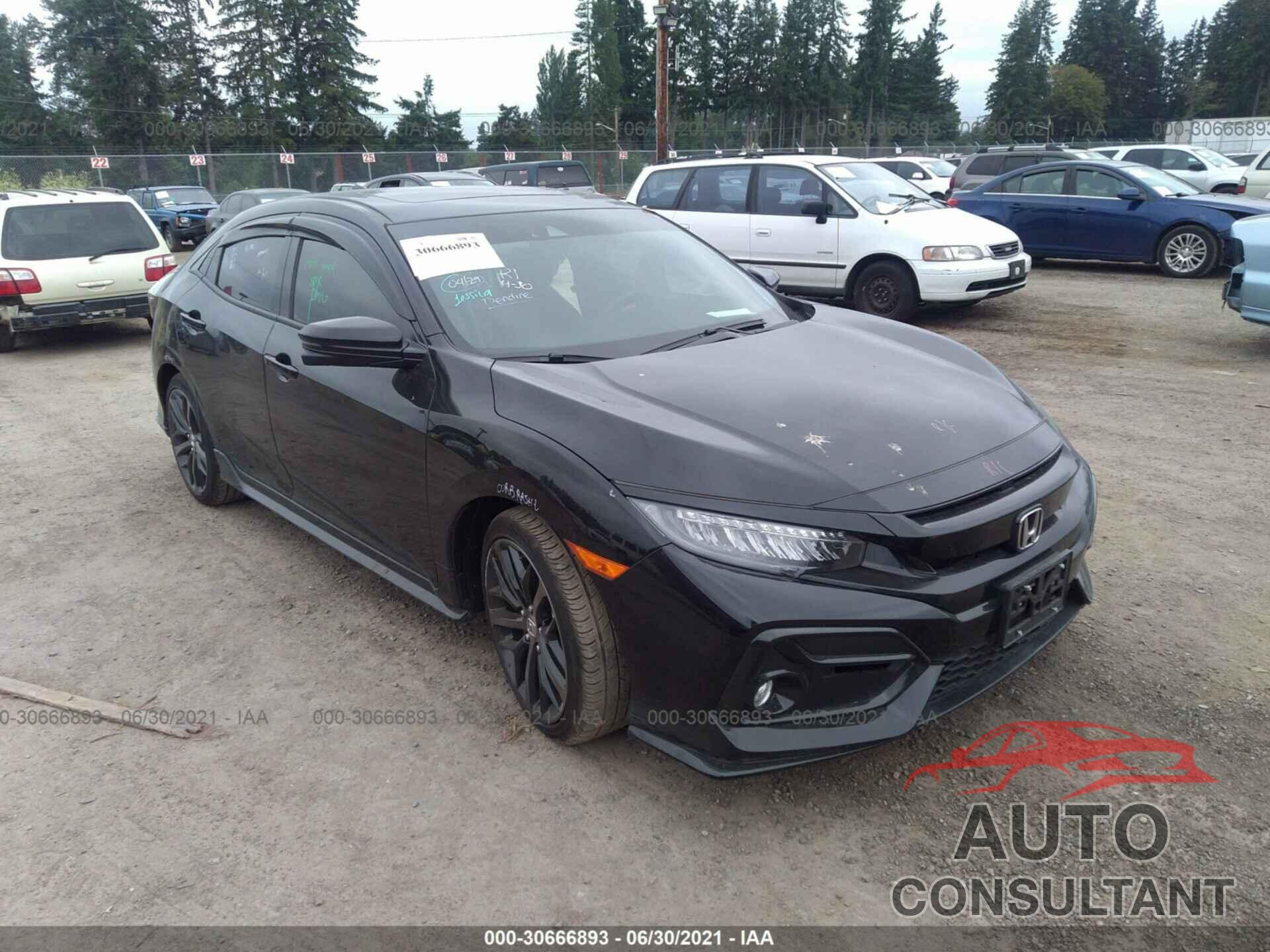HONDA CIVIC HATCHBACK 2020 - SHHFK7H96LU414419
