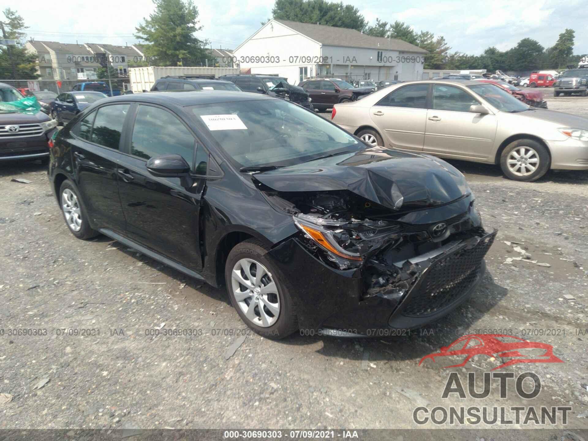 TOYOTA COROLLA 2021 - 5YFEPMAE7MP200971