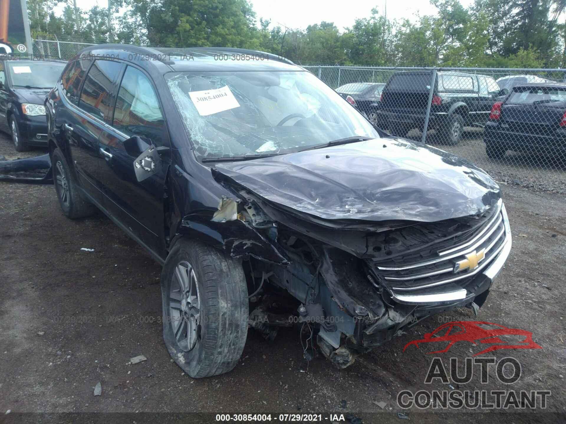 CHEVROLET TRAVERSE 2016 - 1GNKRGKD8GJ166415