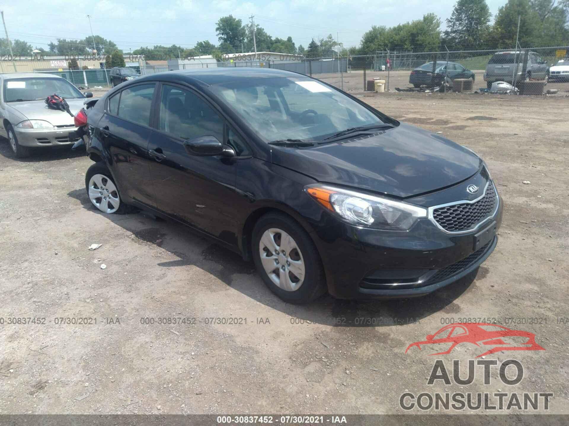 KIA FORTE 2016 - KNAFK4A67G5532967