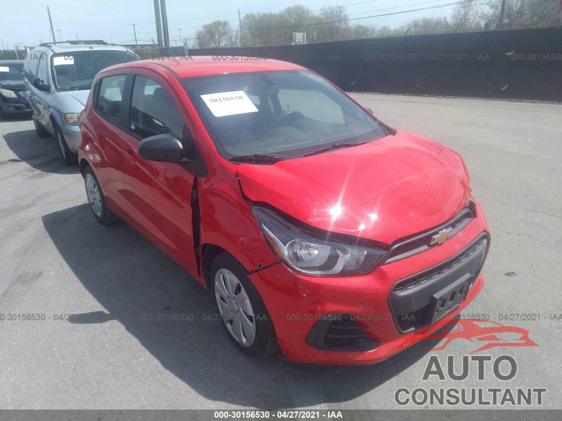 CHEVROLET SPARK 2016 - KL8CB6SA1GC539552
