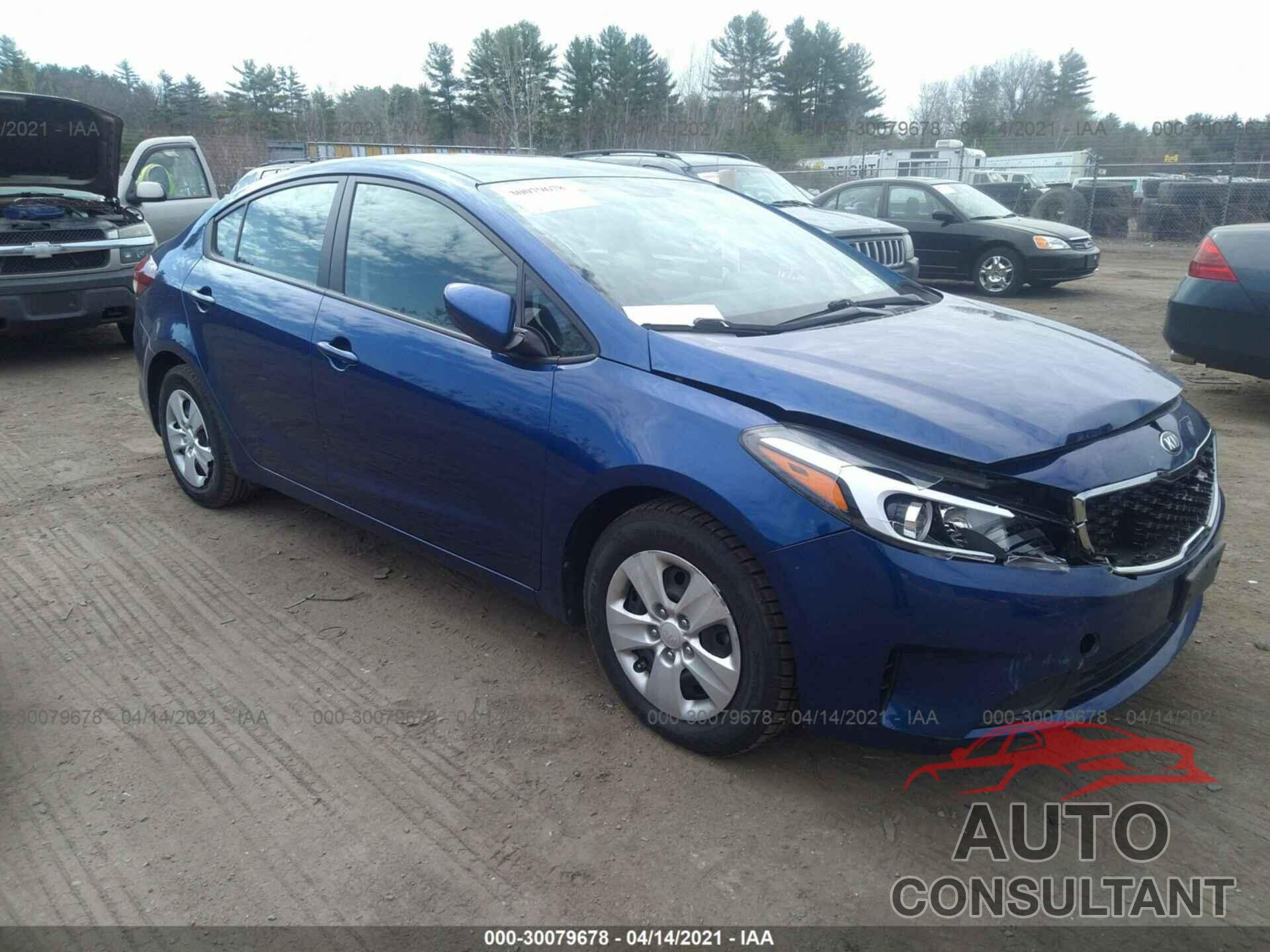 KIA FORTE 2018 - 3KPFK4A72JE213578