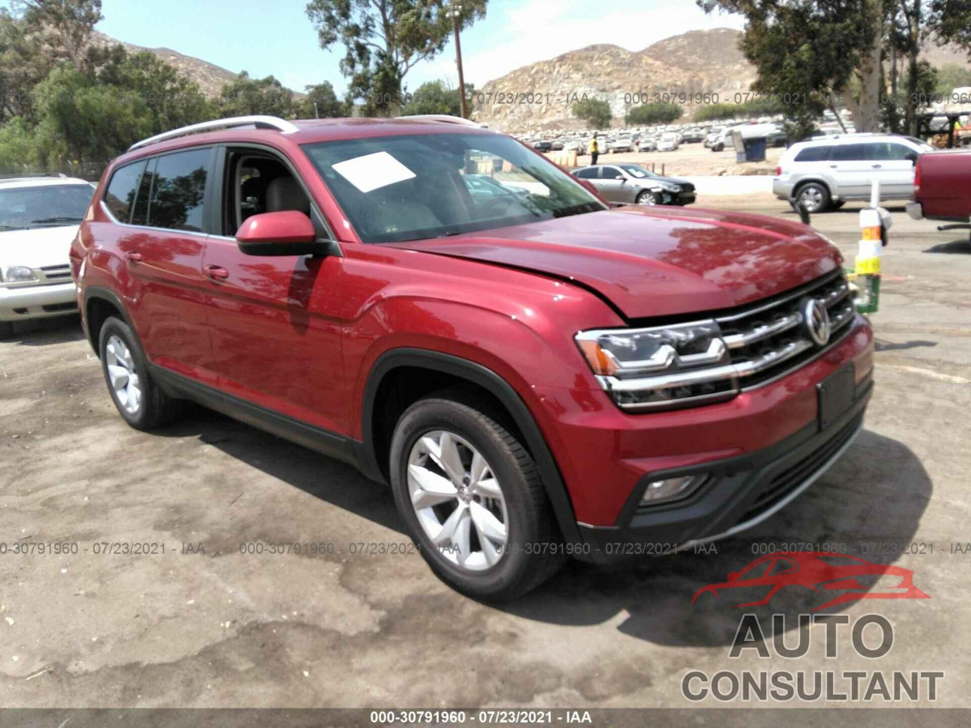 VOLKSWAGEN ATLAS 2018 - 1V2DP2CA5JC598369