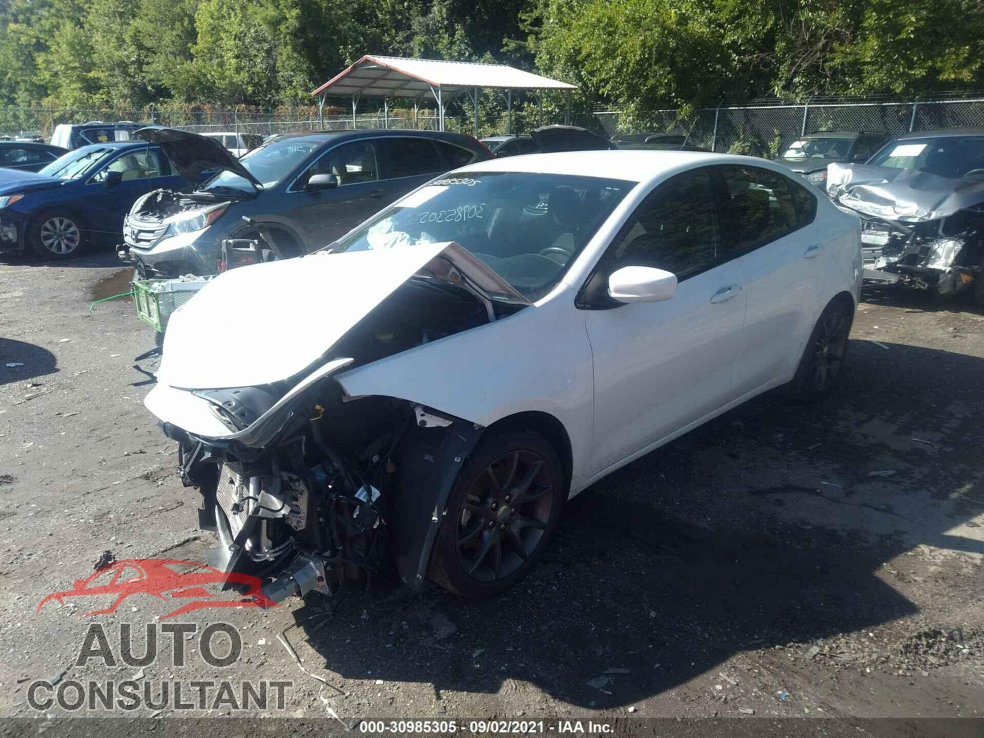 DODGE DART 2016 - 1C3CDFFA4GD804149