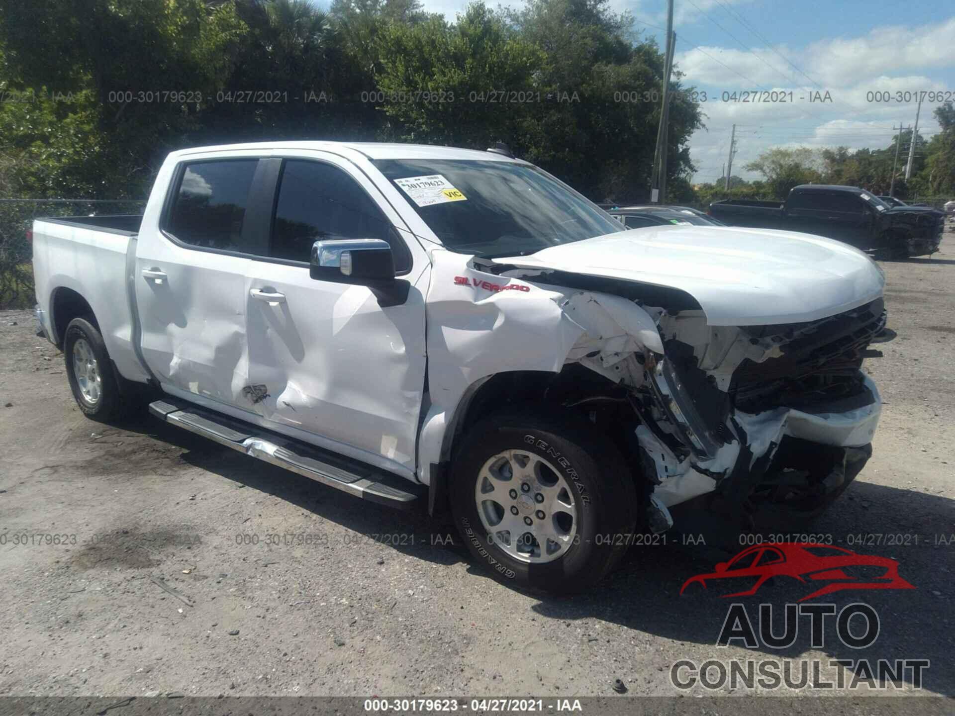 CHEVROLET SILVERADO 1500 2020 - 3GCPWCEK7LG303821