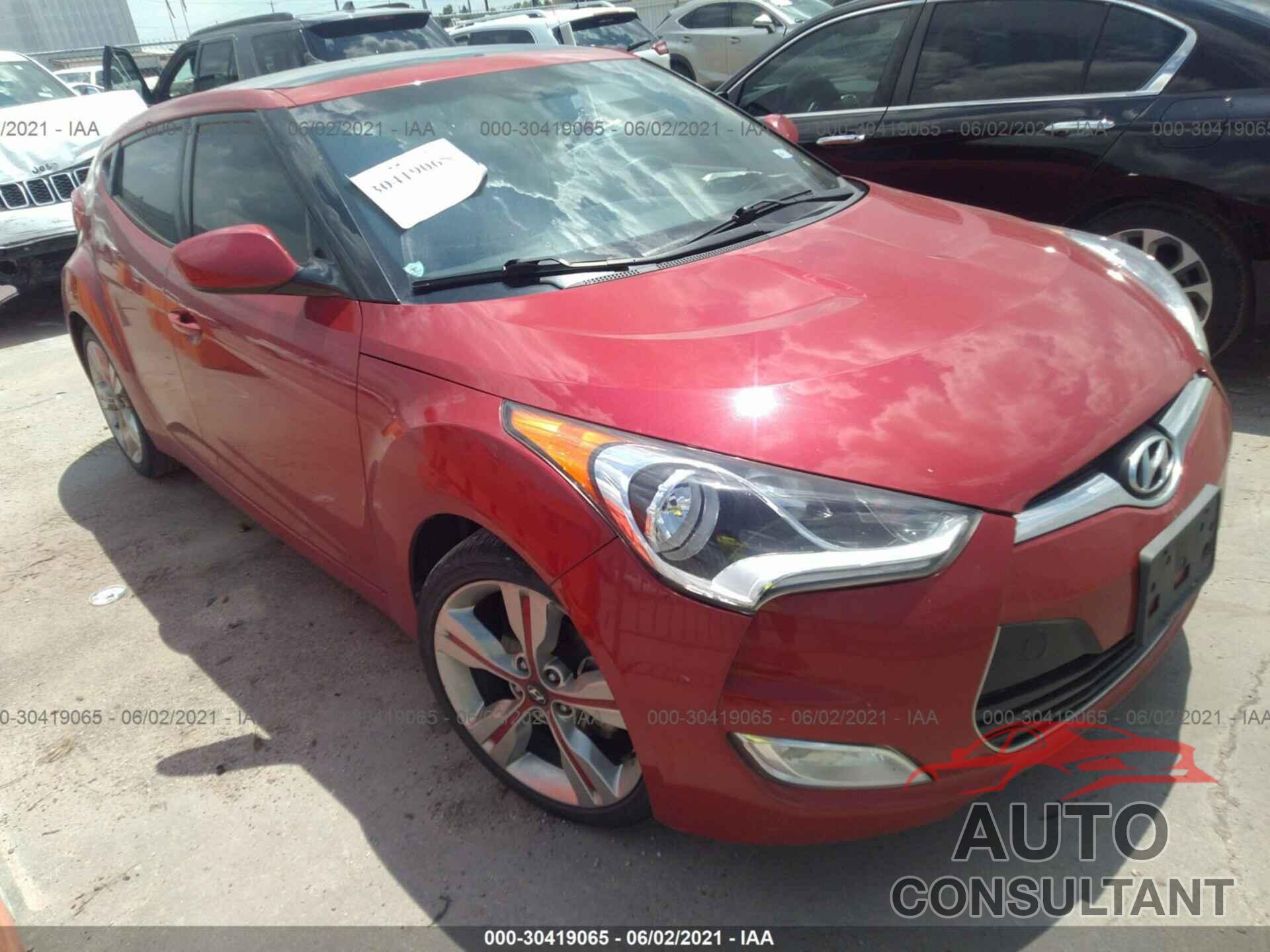 HYUNDAI VELOSTER 2017 - KMHTC6AD8HU322975