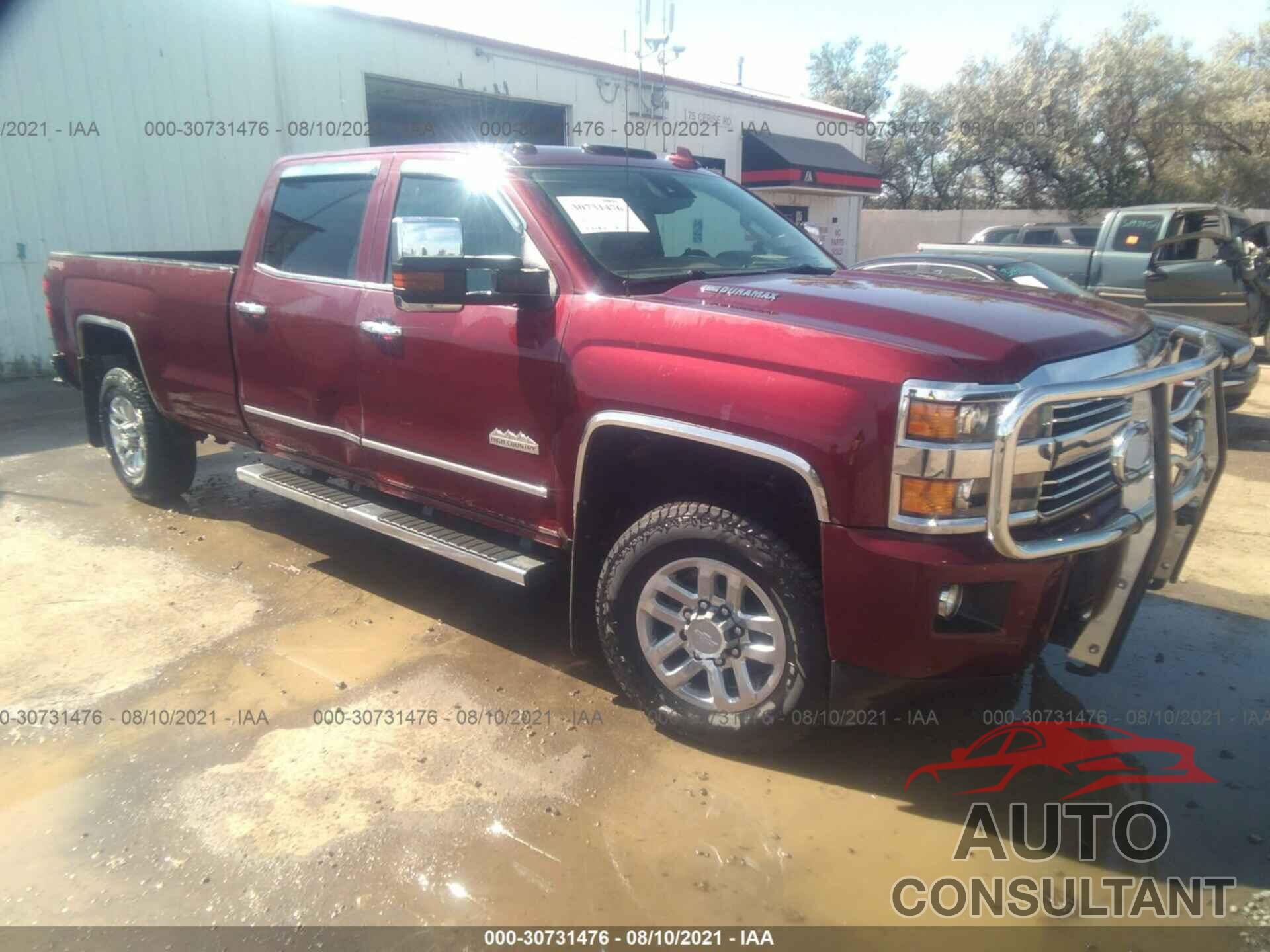 CHEVROLET SILVERADO 3500HD 2016 - 1GC4K1E89GF239165