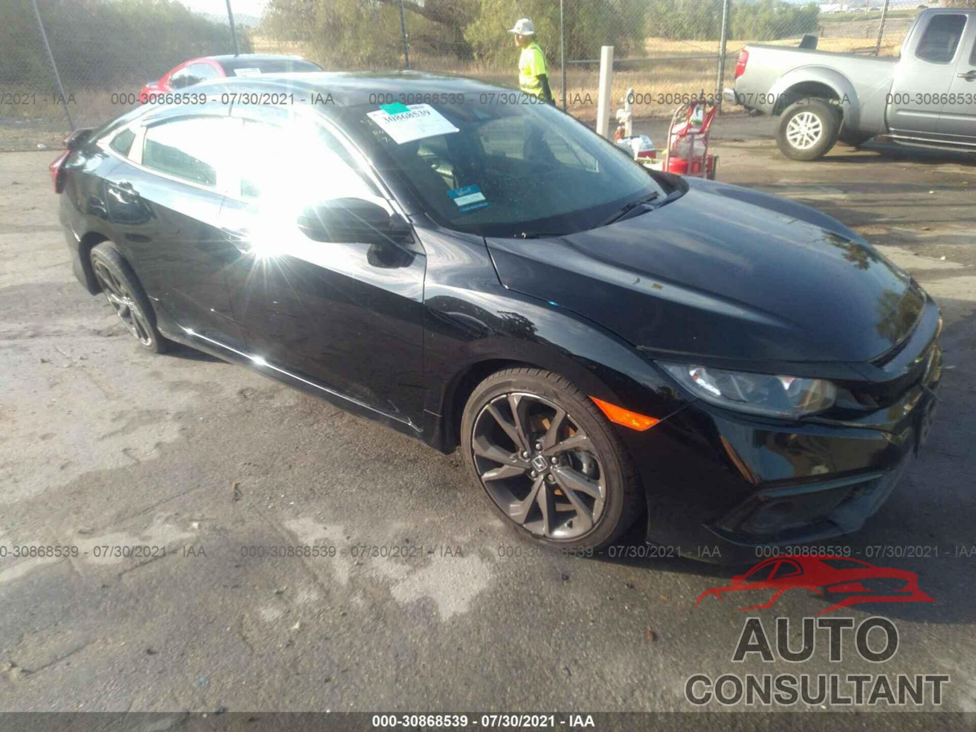 HONDA CIVIC SEDAN 2020 - 19XFC2F87LE210102