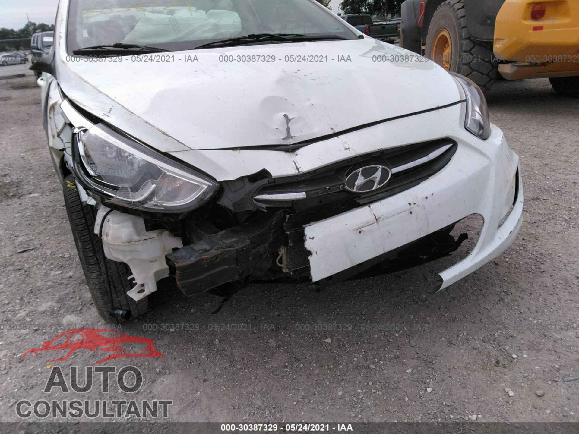 HYUNDAI ACCENT 2017 - KMHCT4AE1HU168445