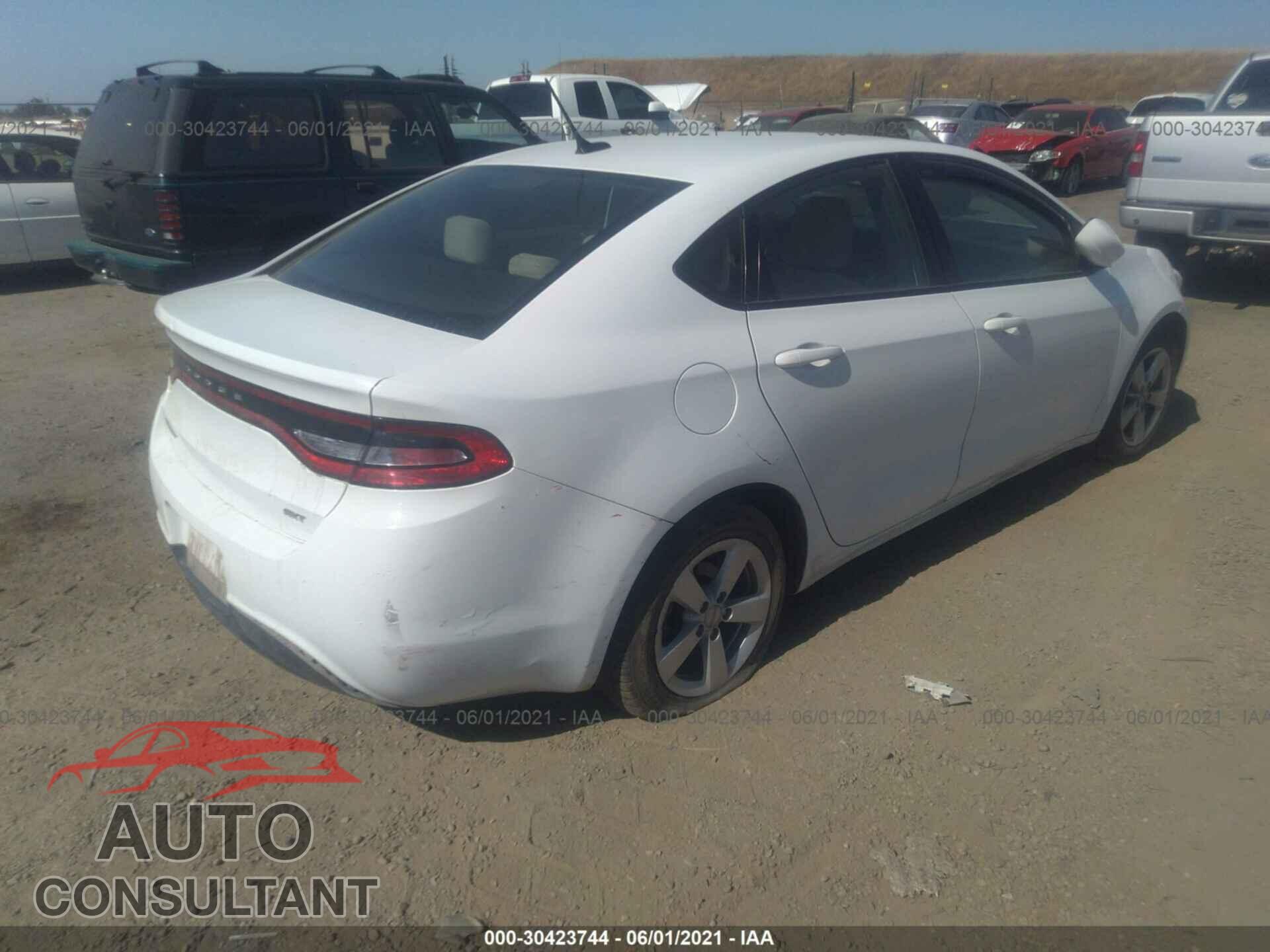 DODGE DART 2016 - 1C3CDFBB2GD563948
