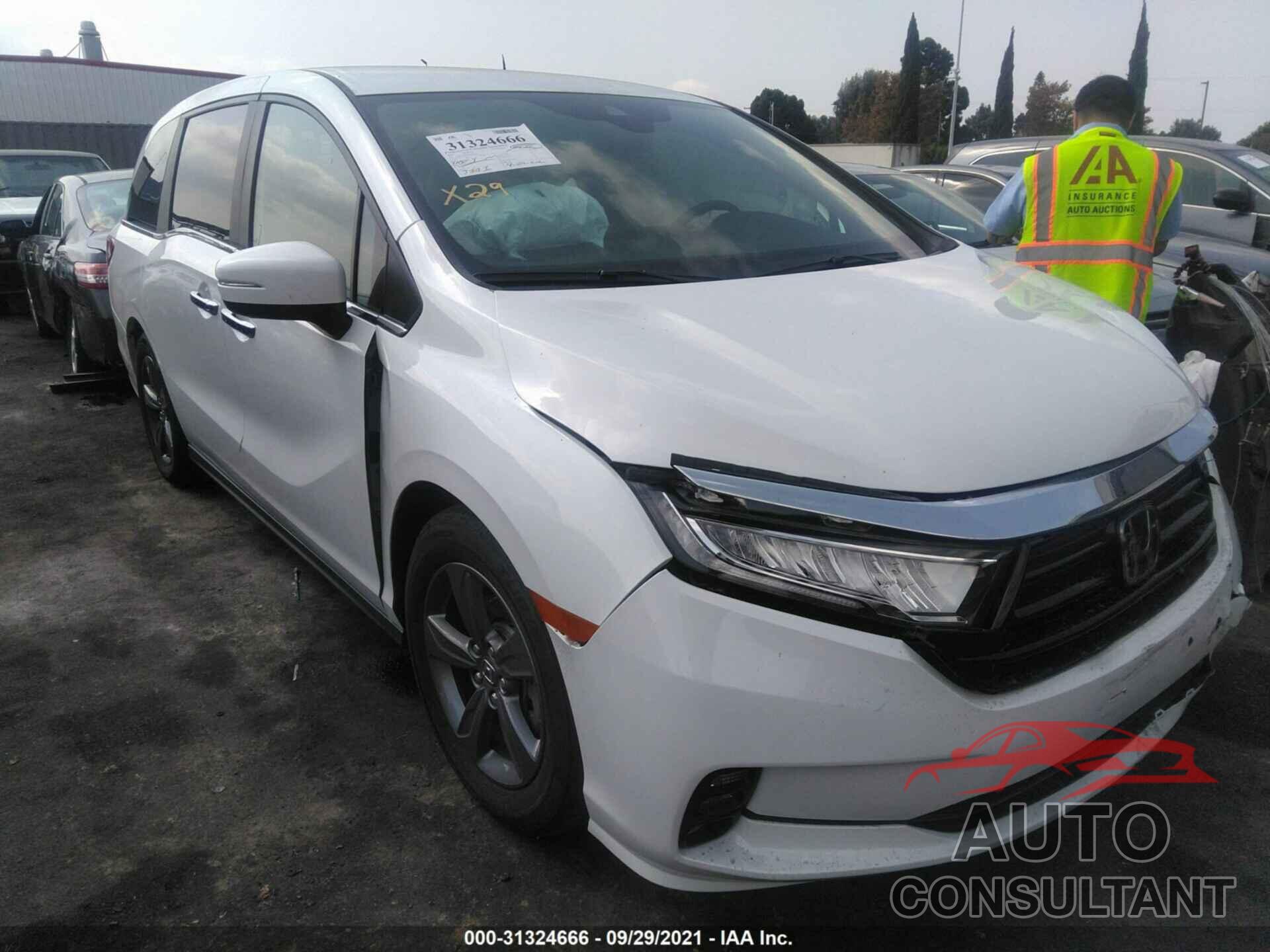 HONDA ODYSSEY 2021 - 5FNRL6H58MB036821