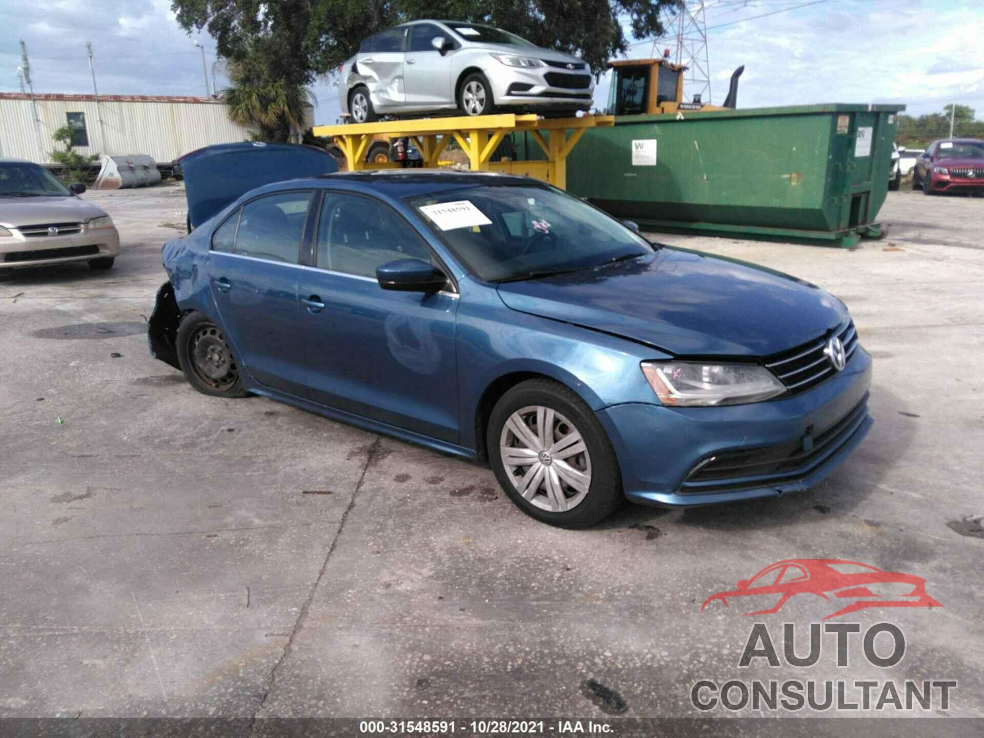 VOLKSWAGEN JETTA 2017 - 3VW2B7AJ1HM297904