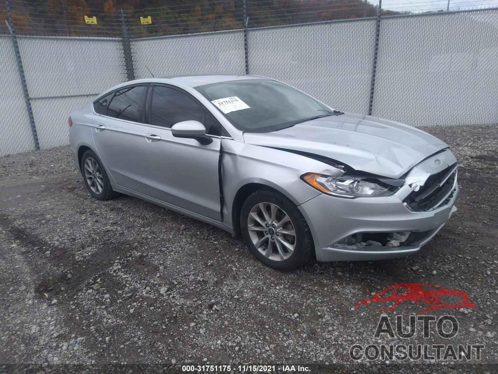 FORD FUSION 2017 - 3FA6P0H76HR351472