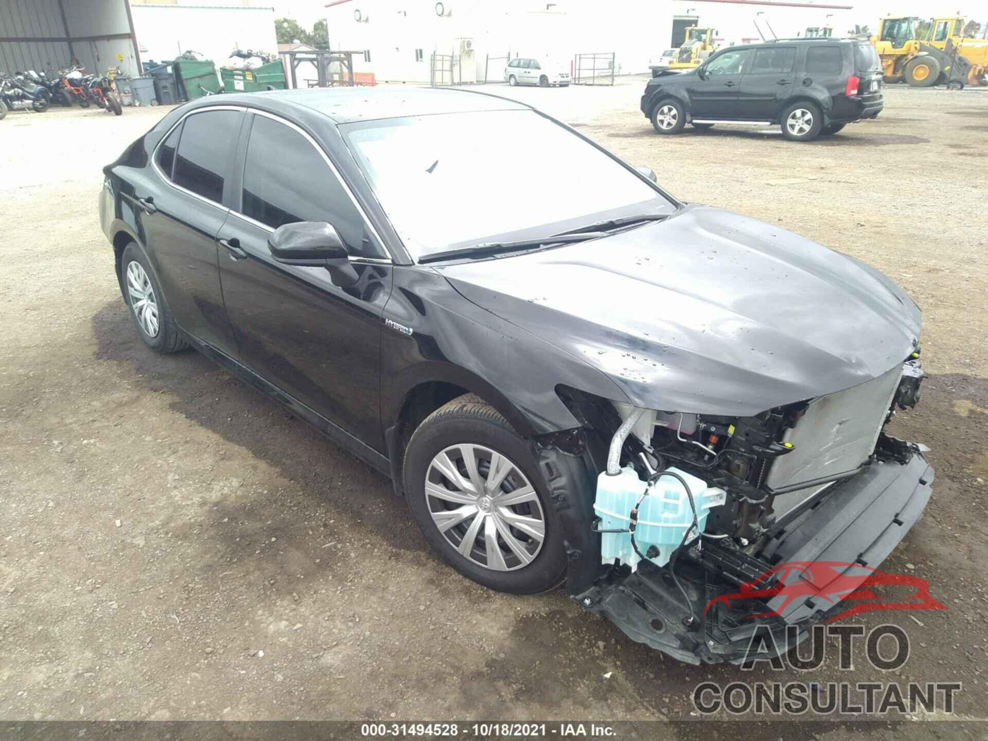 TOYOTA CAMRY 2020 - 4T1C31AK6LU544148