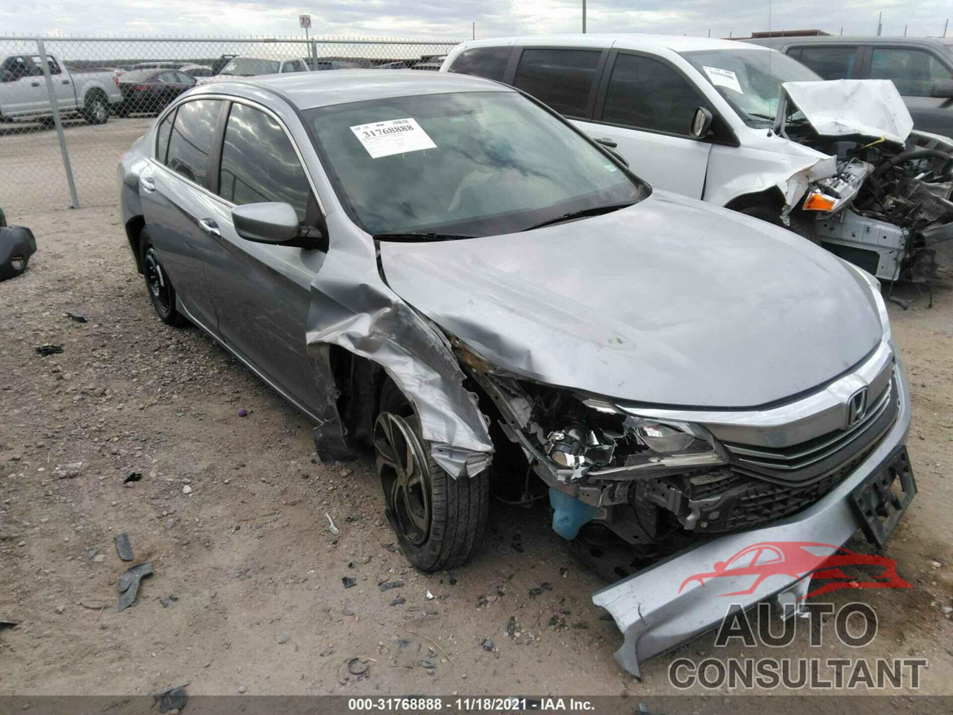 HONDA ACCORD SEDAN 2016 - 1HGCR2F31GA131752