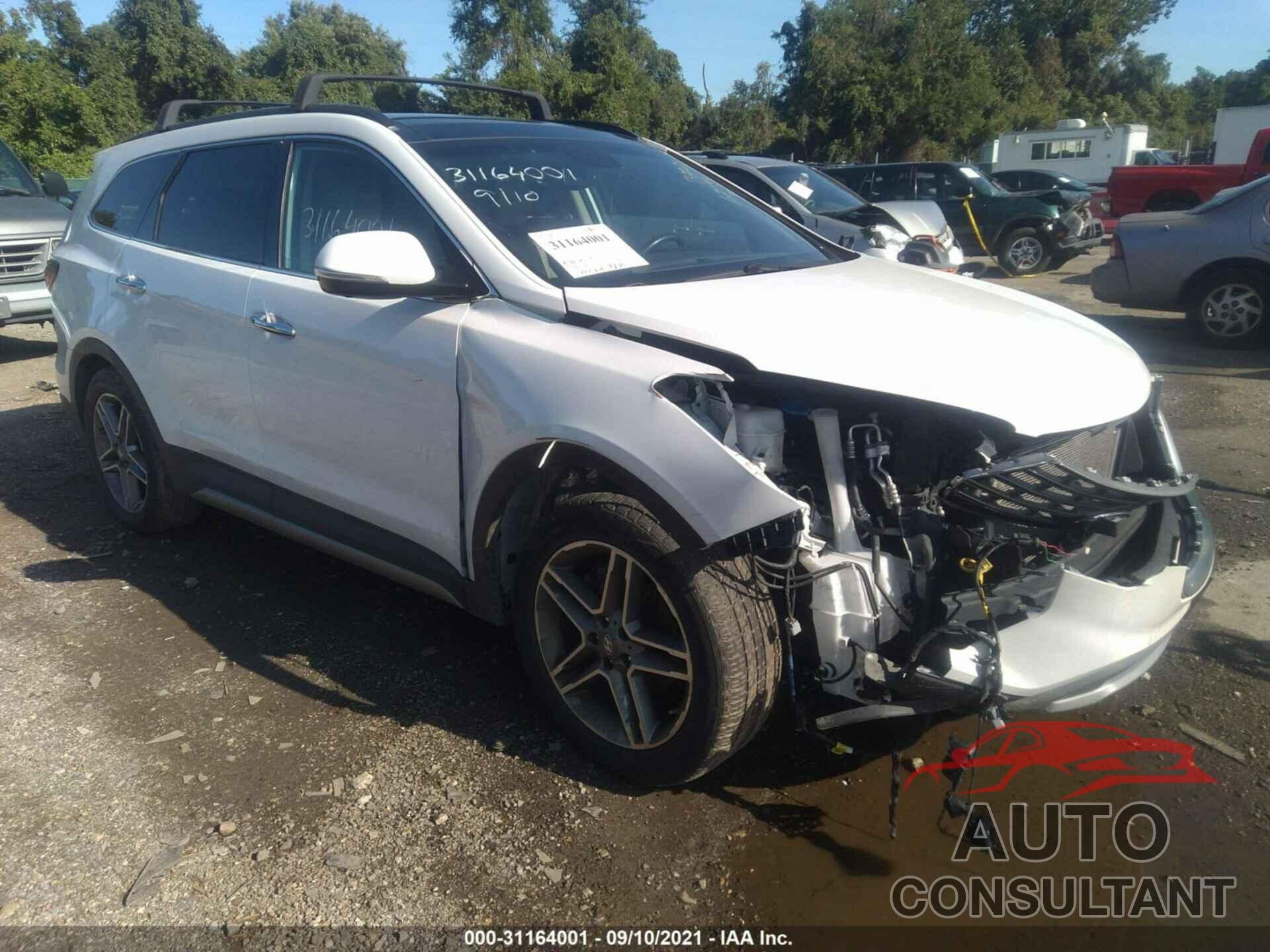 HYUNDAI SANTA FE 2017 - KM8SRDHF9HU235172