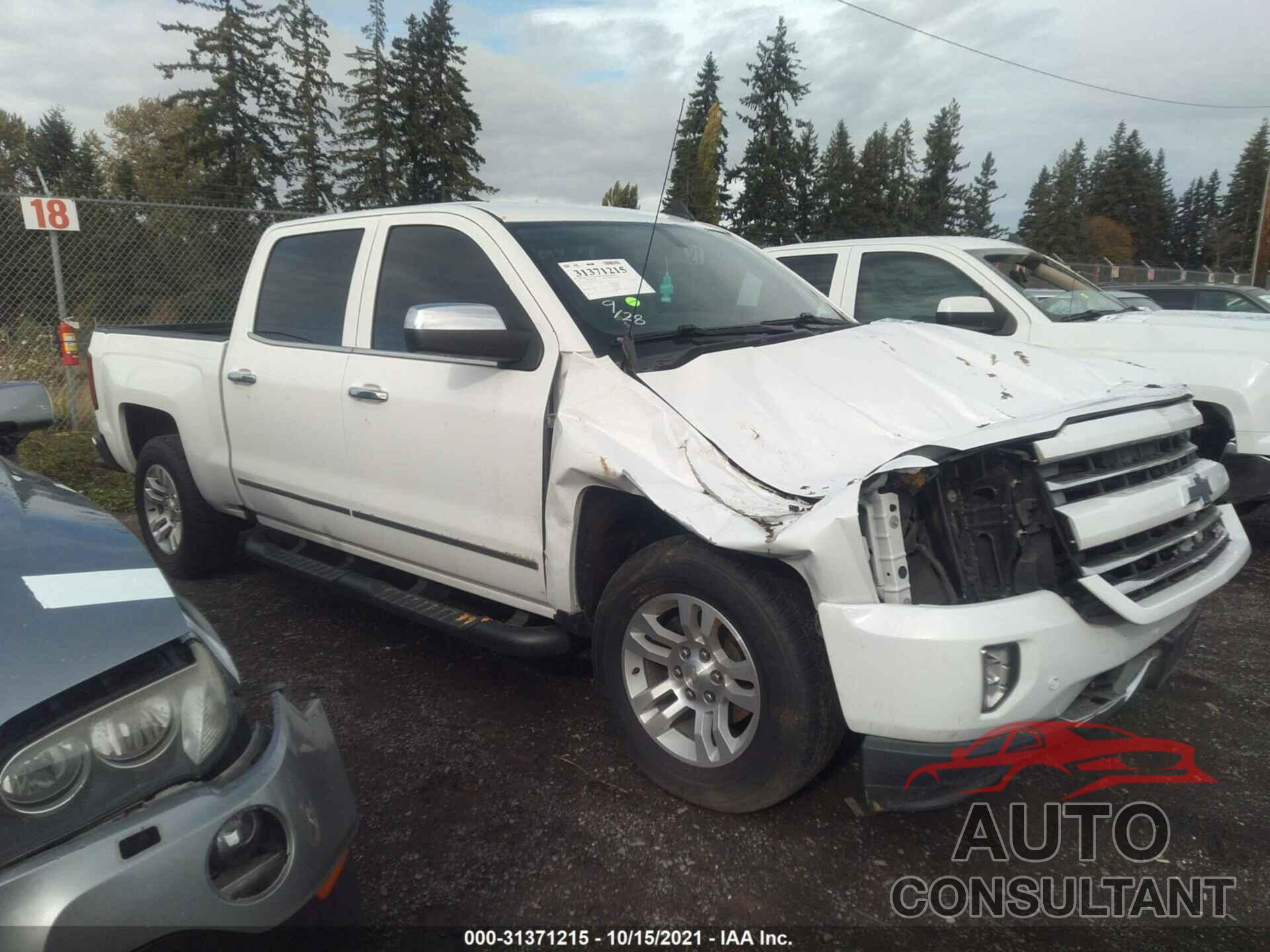 CHEVROLET SILVERADO 1500 2017 - 3GCUKSEC6HG208210