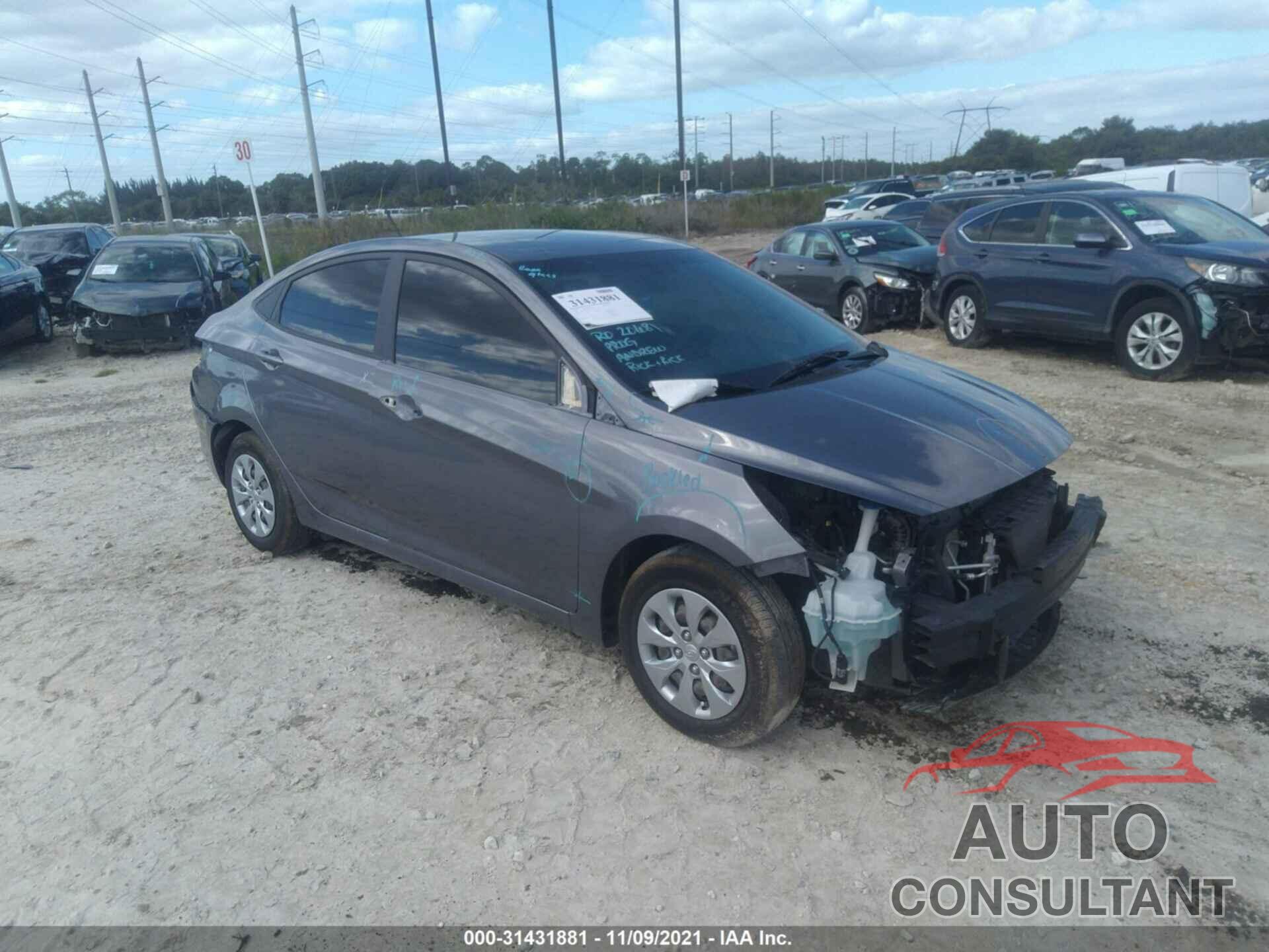 HYUNDAI ACCENT 2016 - KMHCT4AE7GU124142